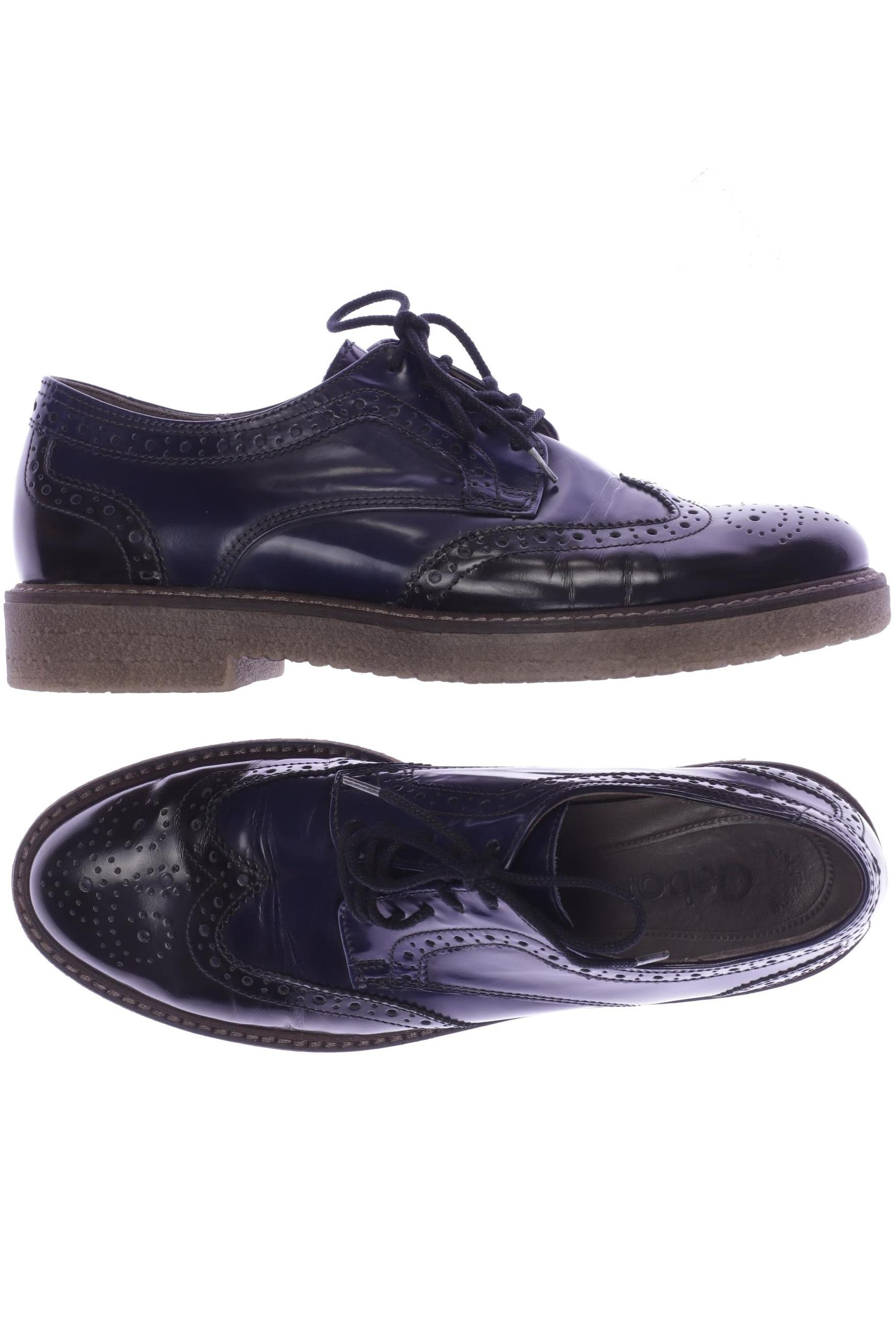 

Gabor Damen Halbschuh, marineblau, Gr. 4.5