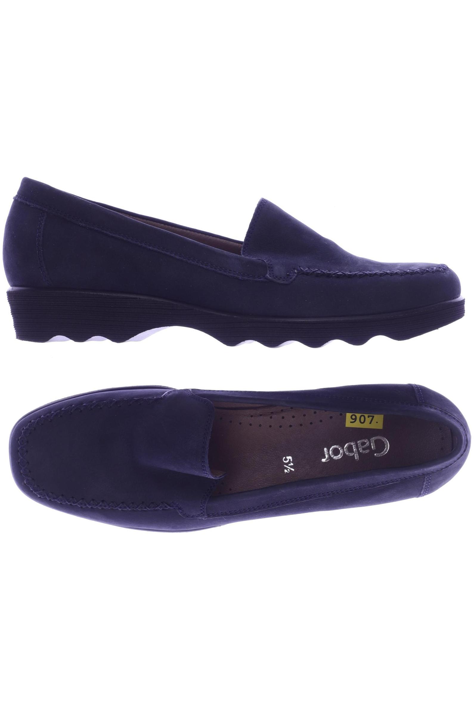 

Gabor Damen Halbschuh, marineblau, Gr. 5.5