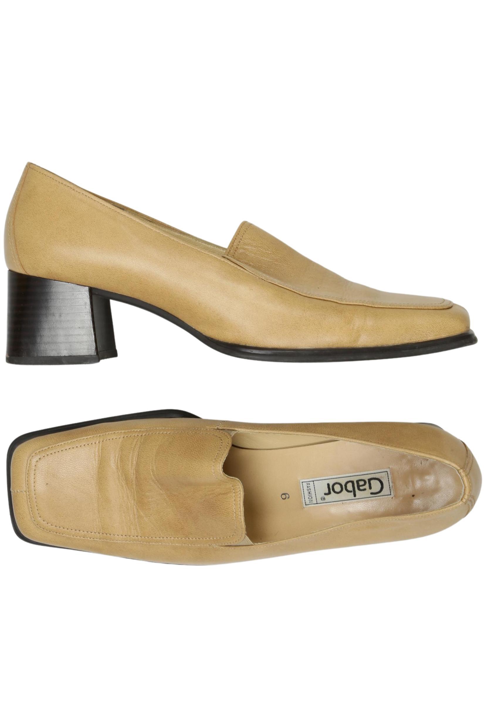 

Gabor Damen Halbschuh, beige, Gr. 6