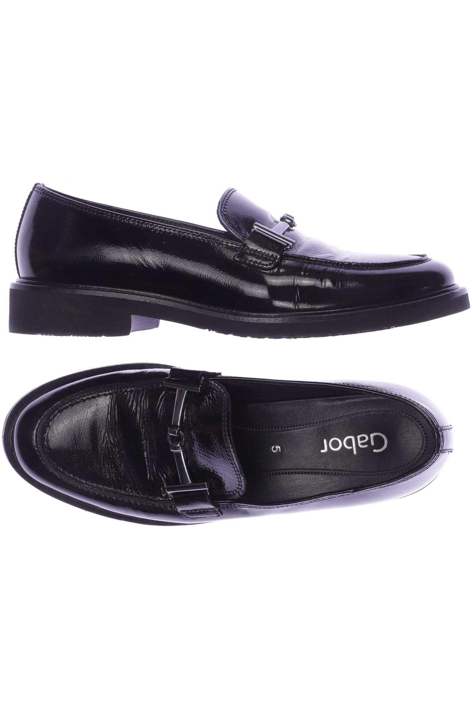 

Gabor Damen Halbschuh, schwarz, Gr. 5