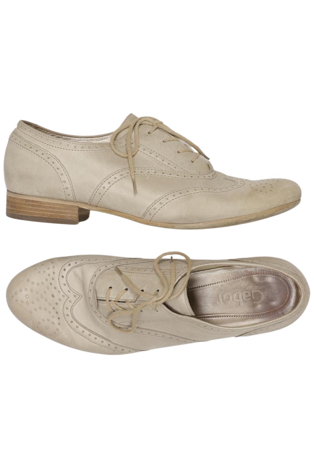 

Gabor Damen Halbschuh, beige, Gr. 4.5