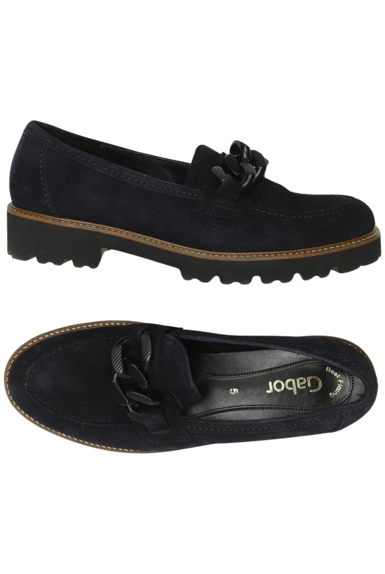 

Gabor Damen Halbschuh, marineblau, Gr. 5