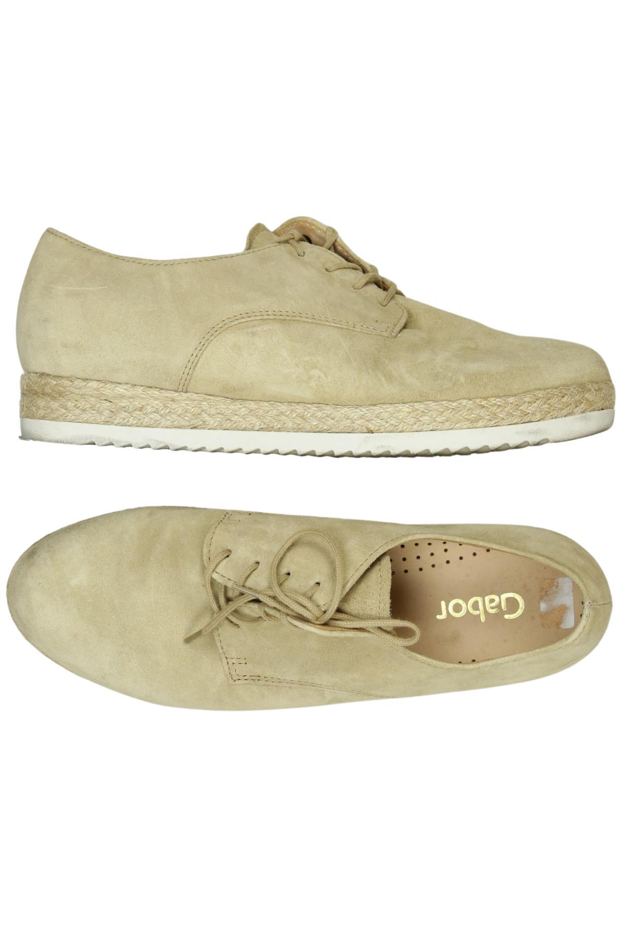 

Gabor Damen Halbschuh, beige, Gr. 4.5