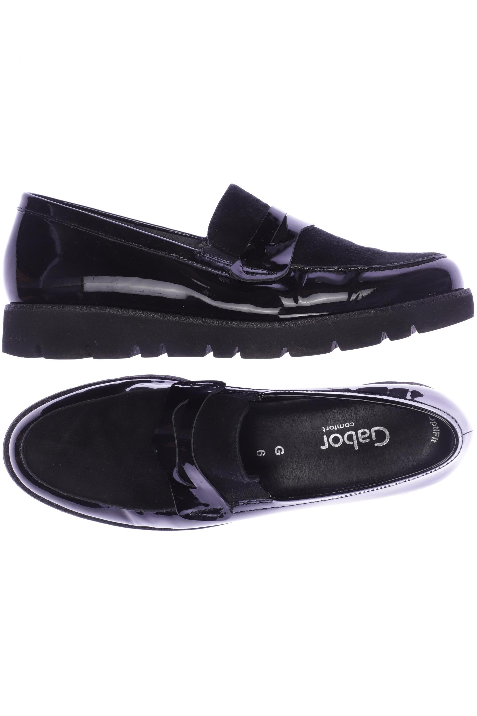 

Gabor Damen Halbschuh, schwarz, Gr. 6