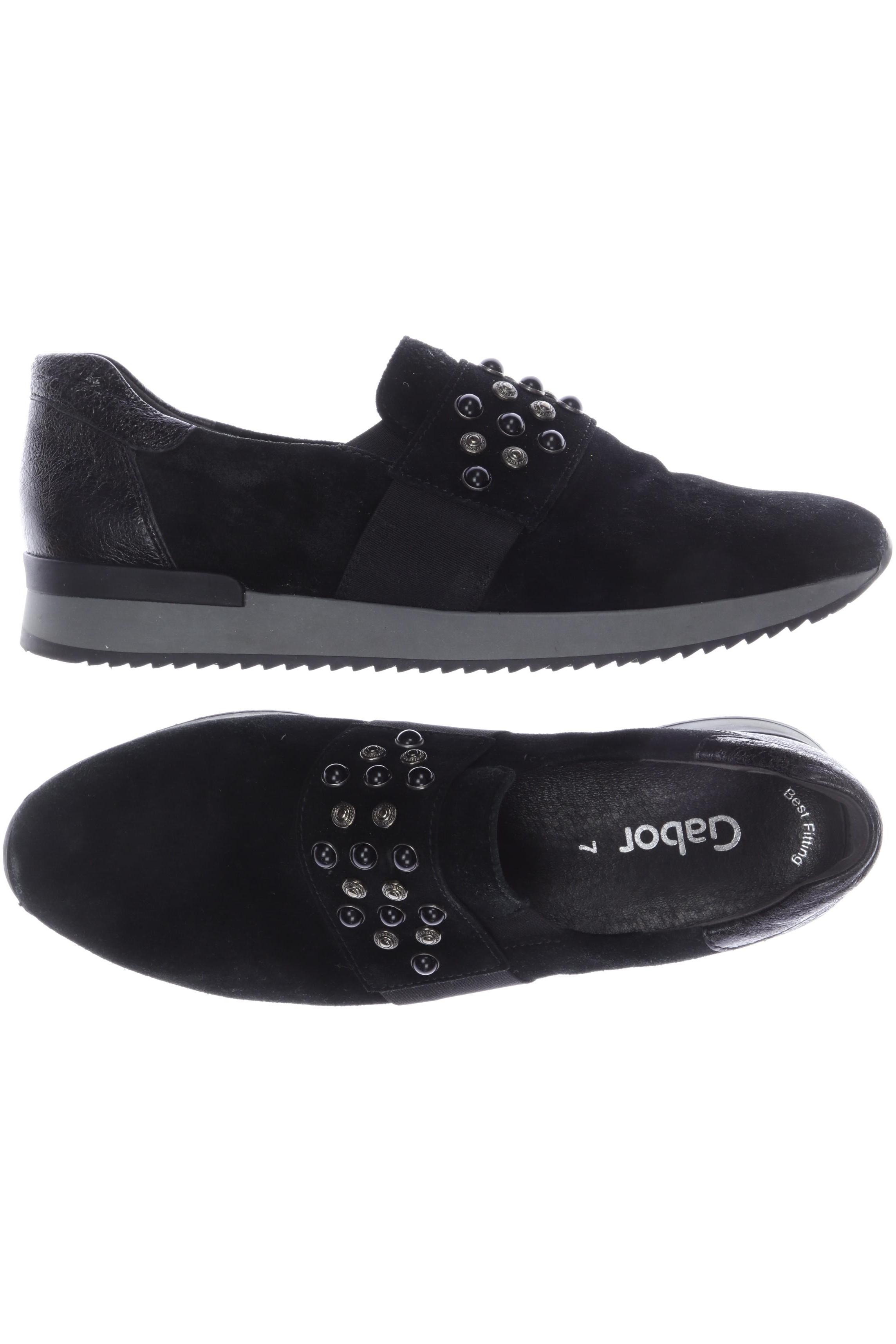 

Gabor Damen Halbschuh, schwarz, Gr. 7