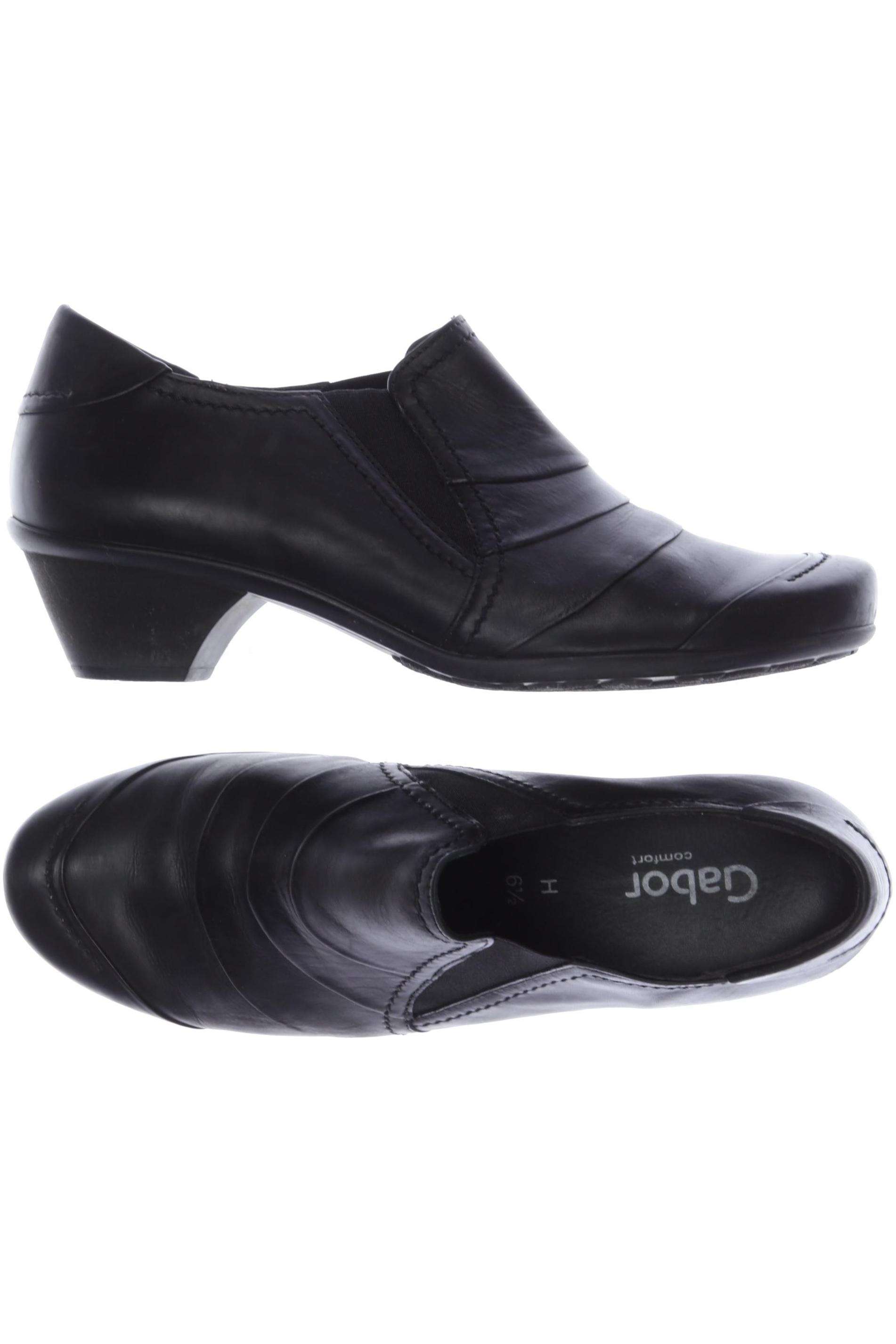 

Gabor Damen Halbschuh, schwarz, Gr. 6.5