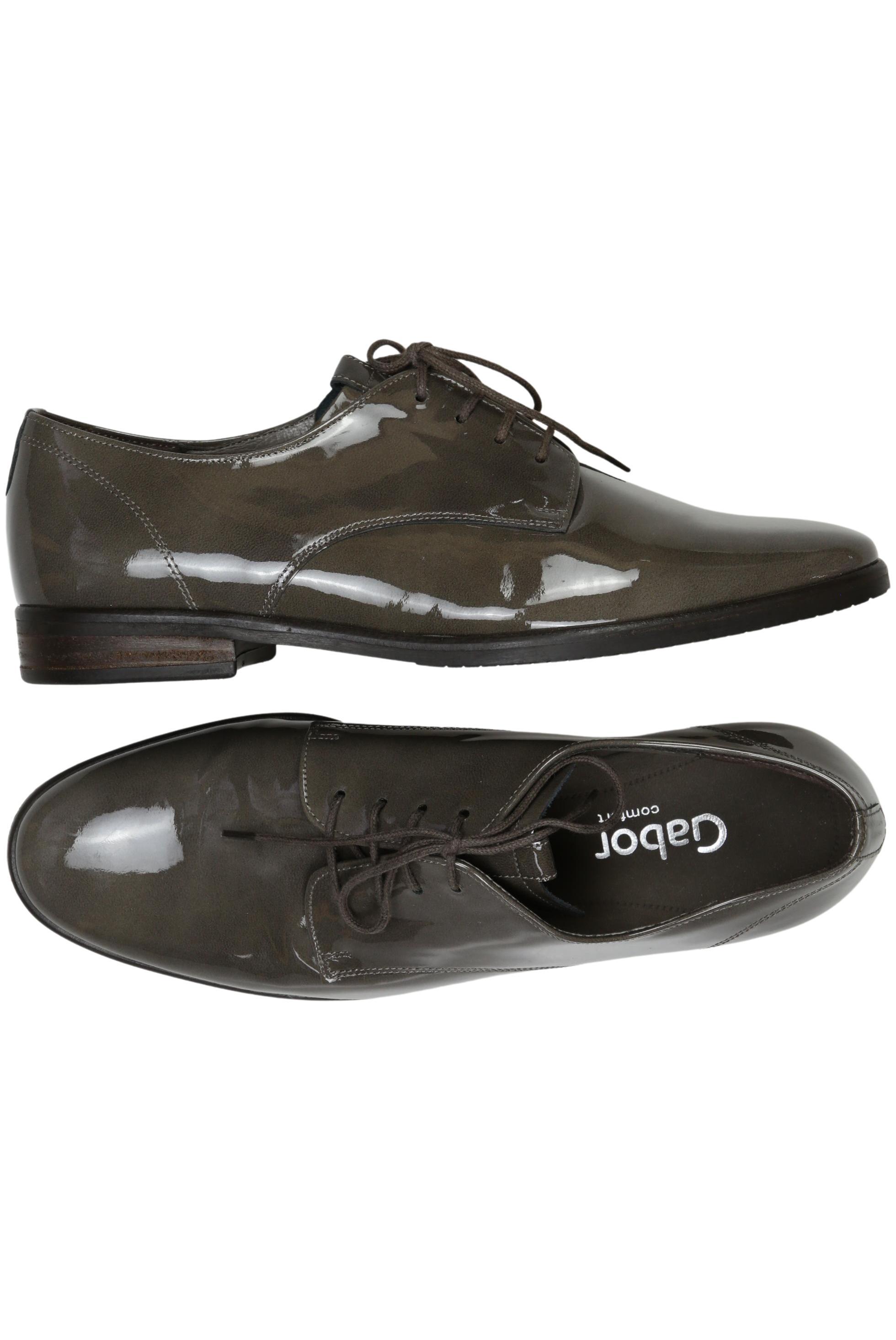 

Gabor Damen Halbschuh, grau, Gr. 4