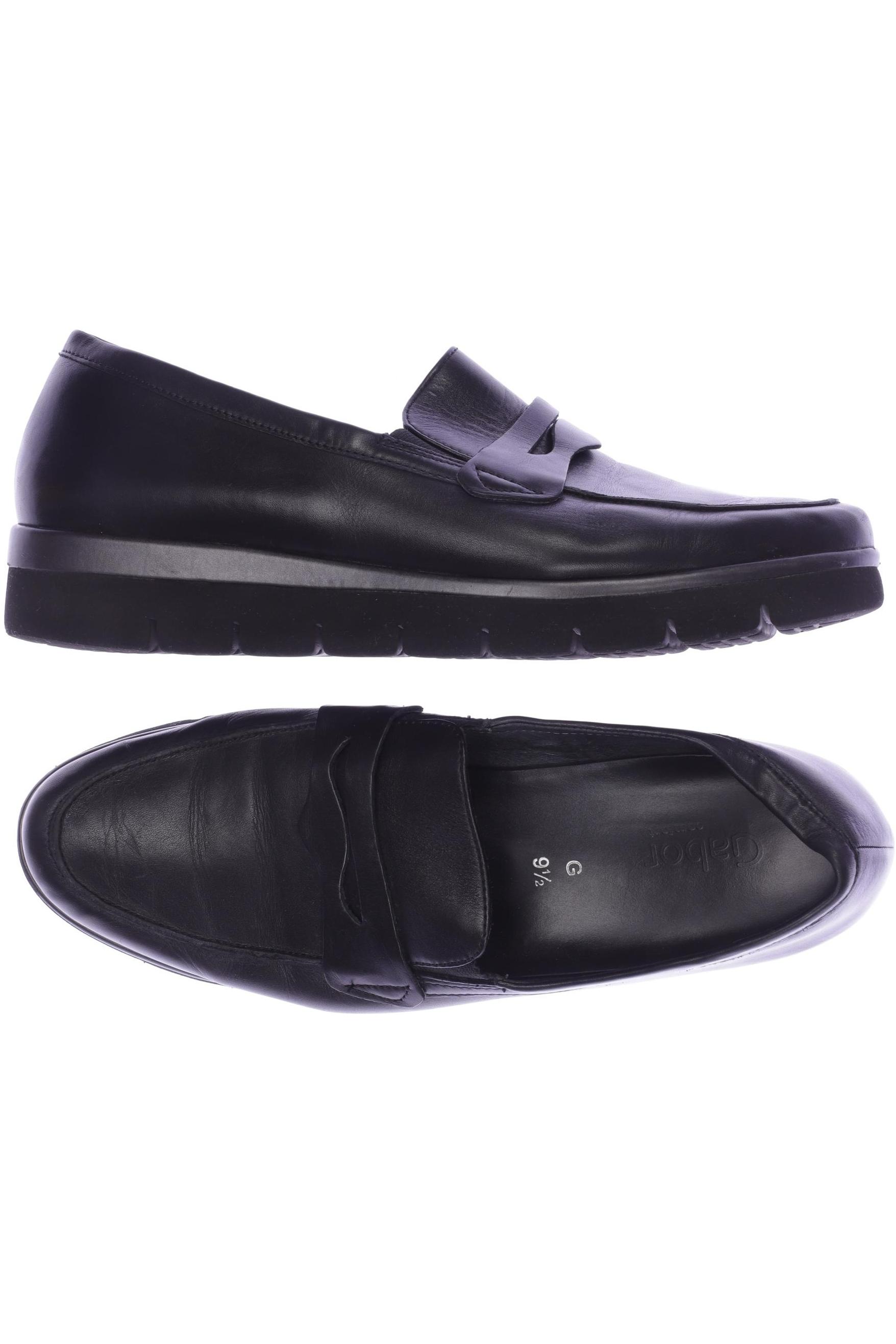 

Gabor Damen Halbschuh, schwarz, Gr. 9.5
