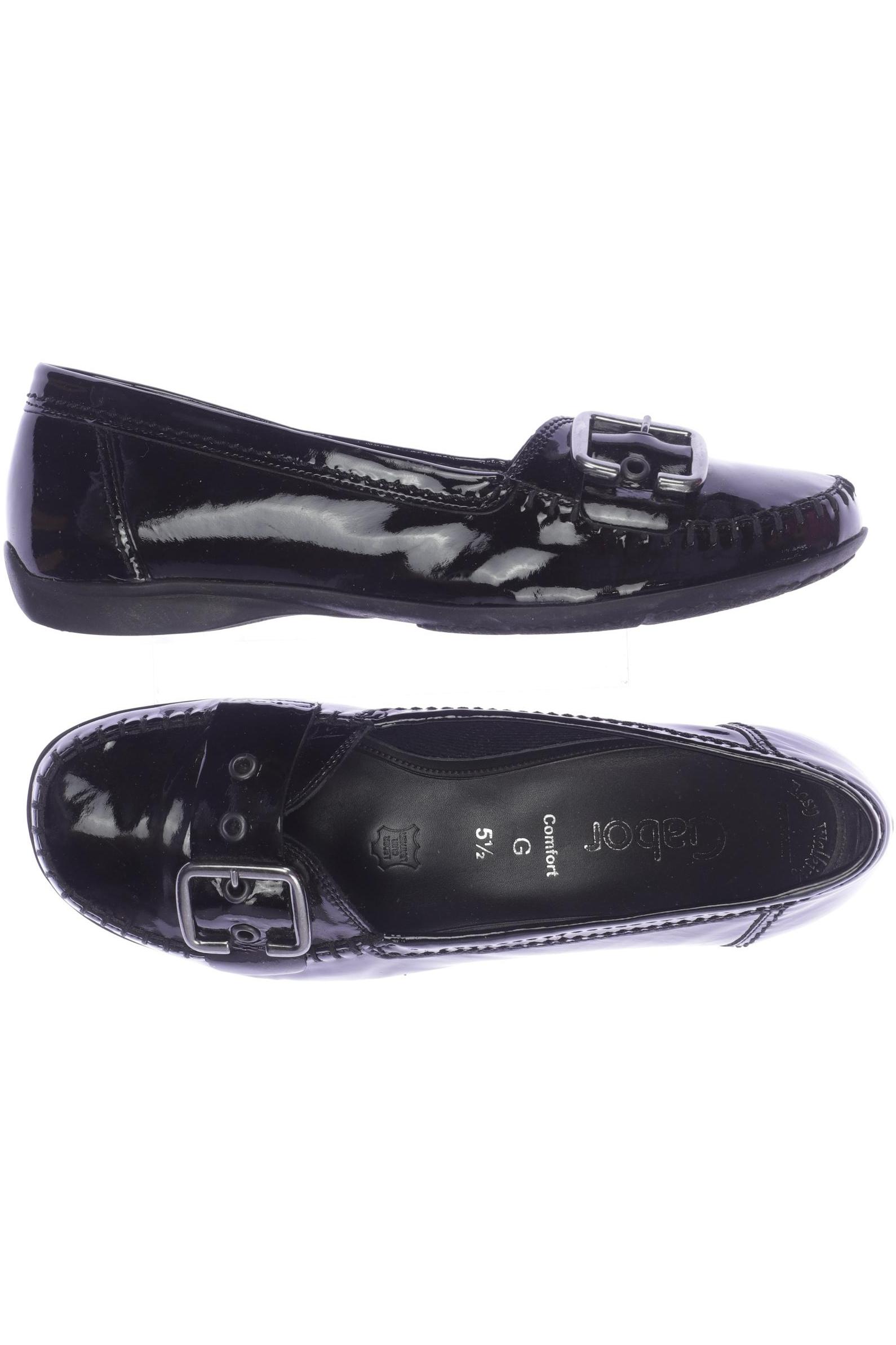 

Gabor Damen Halbschuh, schwarz, Gr. 5.5