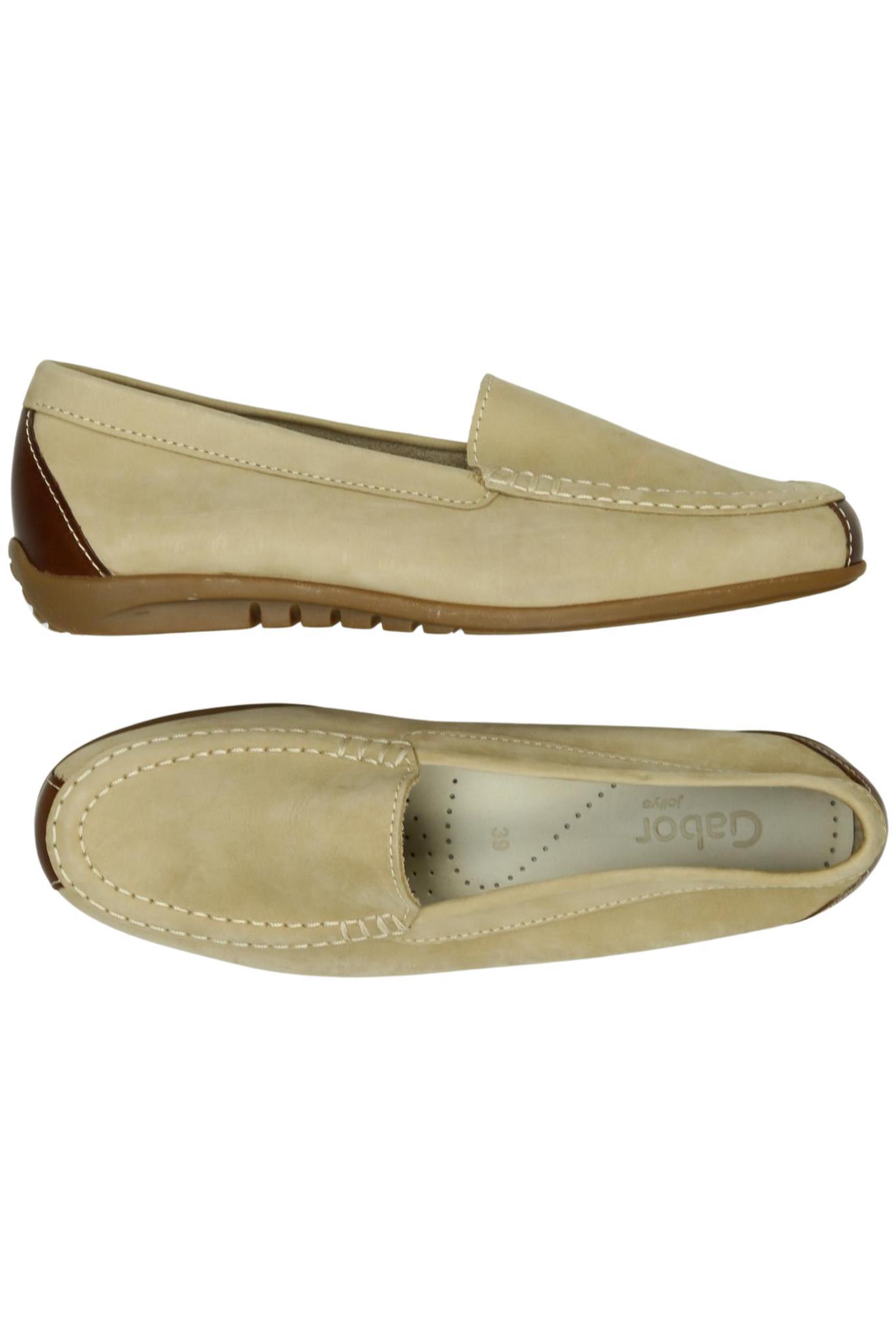 

Gabor Damen Halbschuh, beige, Gr. 39