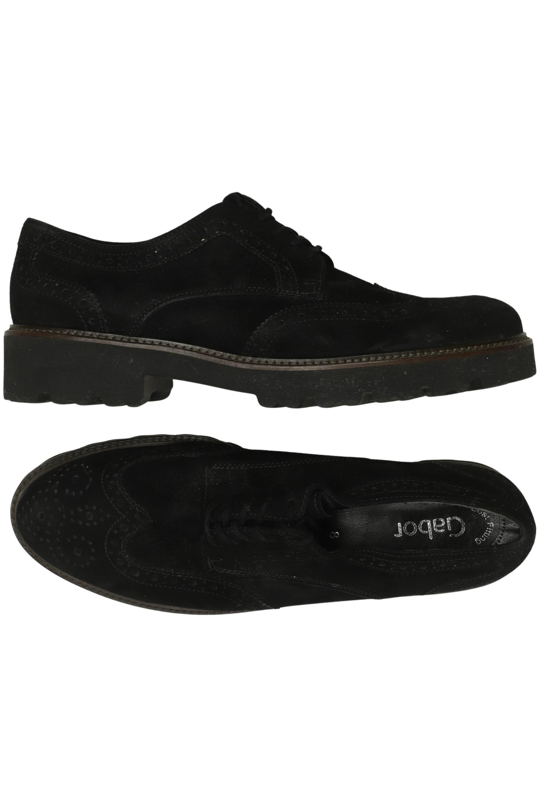 

Gabor Damen Halbschuh, schwarz, Gr. 8