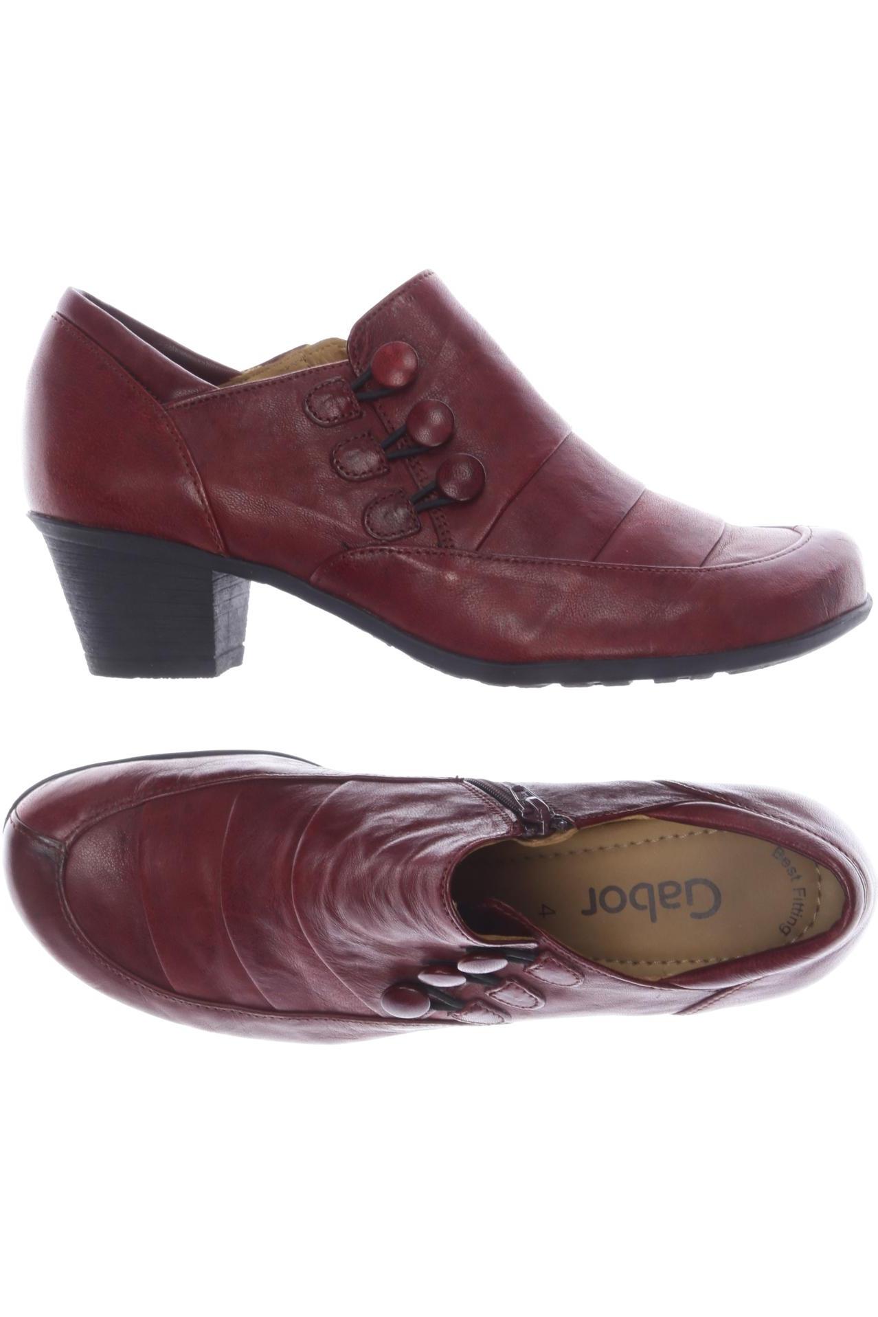 

Gabor Damen Halbschuh, rot, Gr. 4