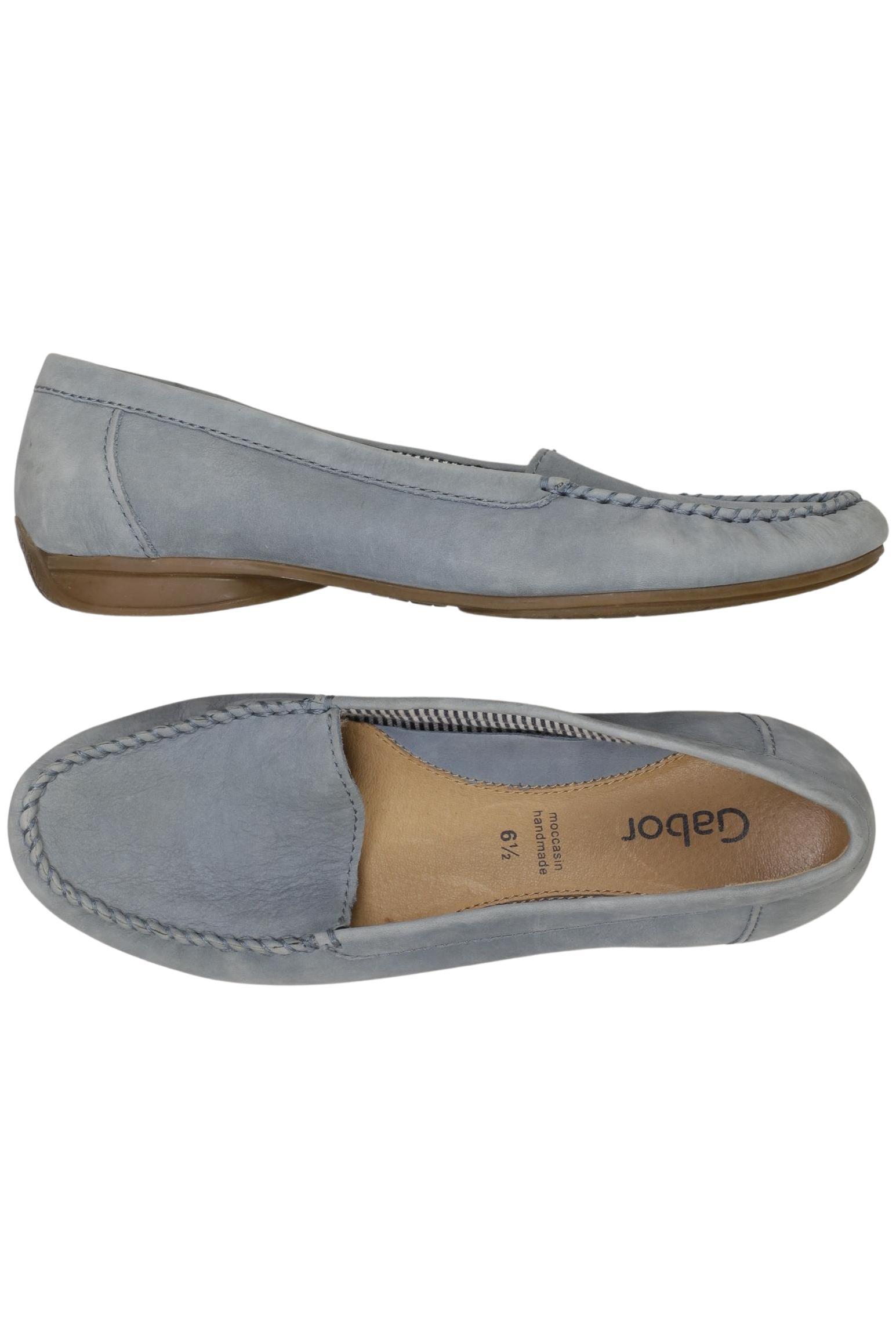 

Gabor Damen Halbschuh, hellblau, Gr. 6.5