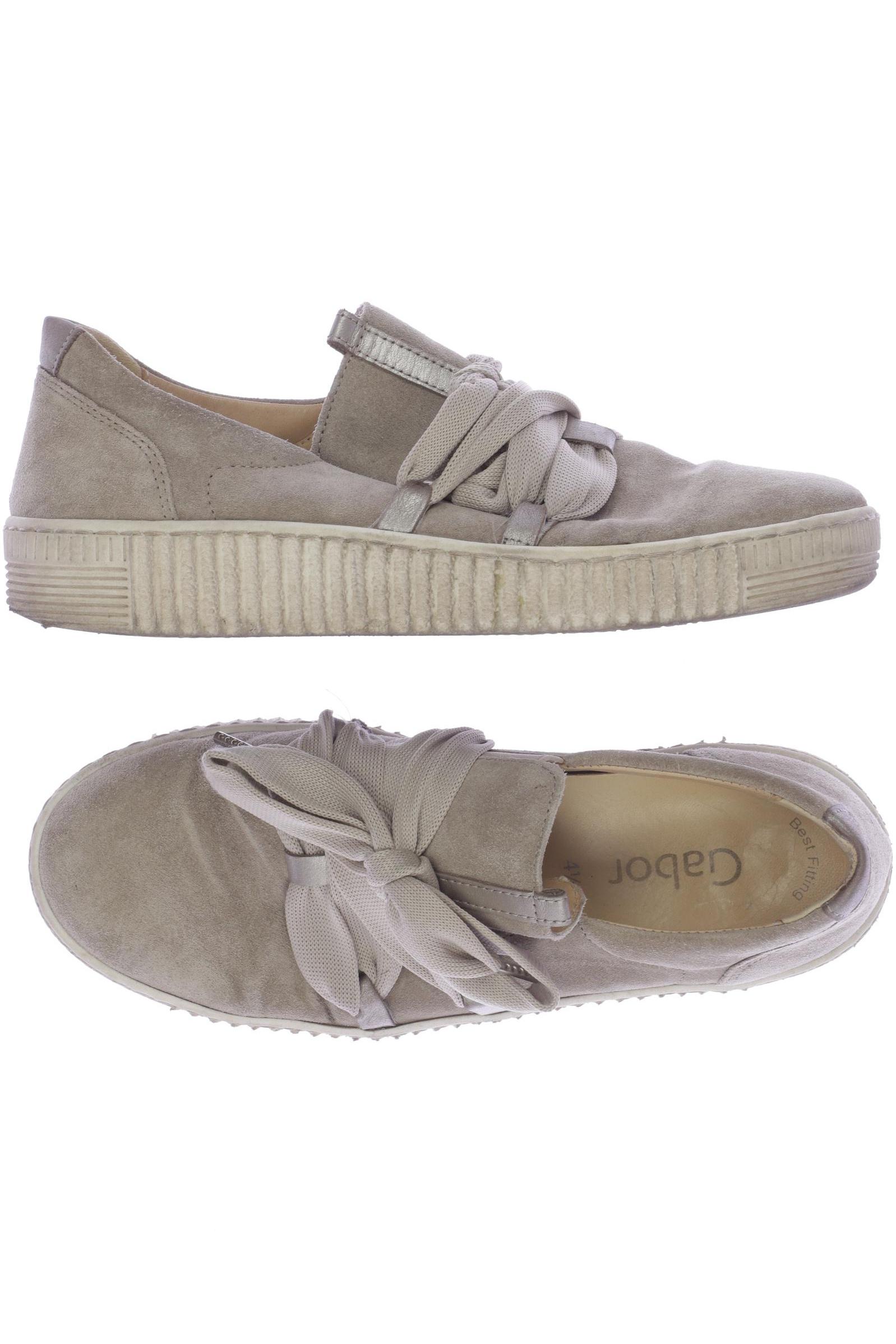 

Gabor Damen Halbschuh, beige, Gr. 4.5