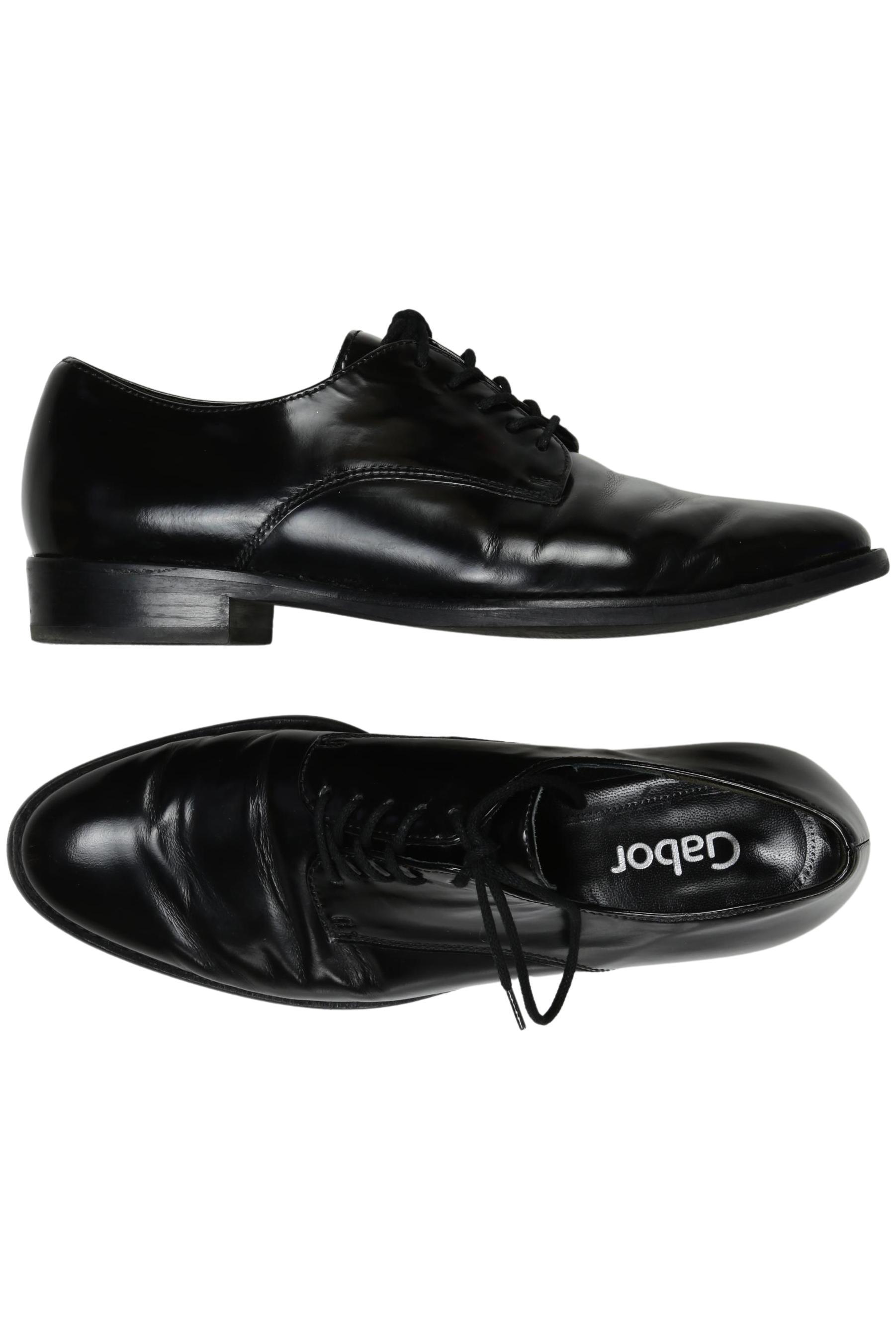 

Gabor Damen Halbschuh, schwarz, Gr. 4