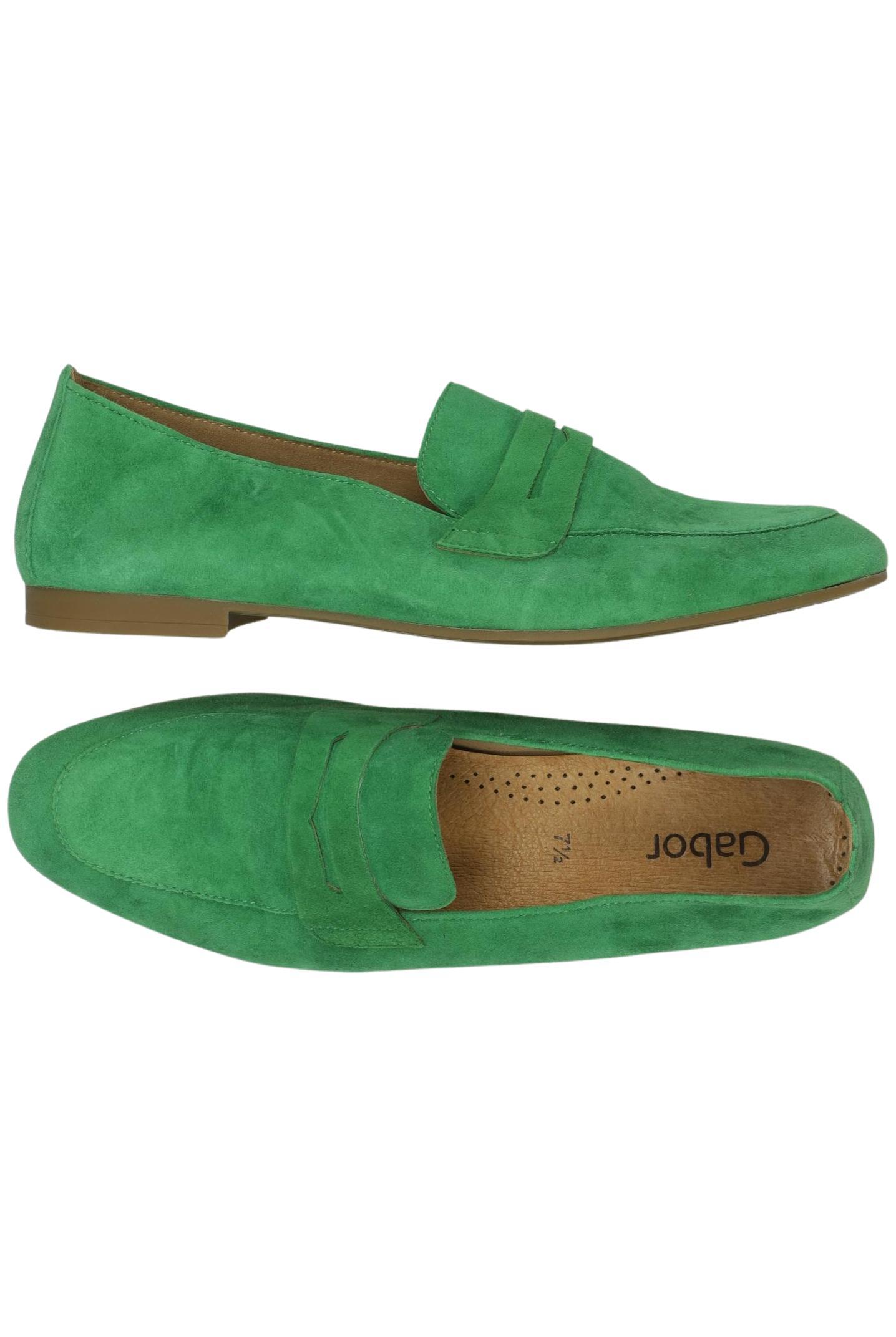 

Gabor Damen Halbschuh, grün, Gr. 7.5