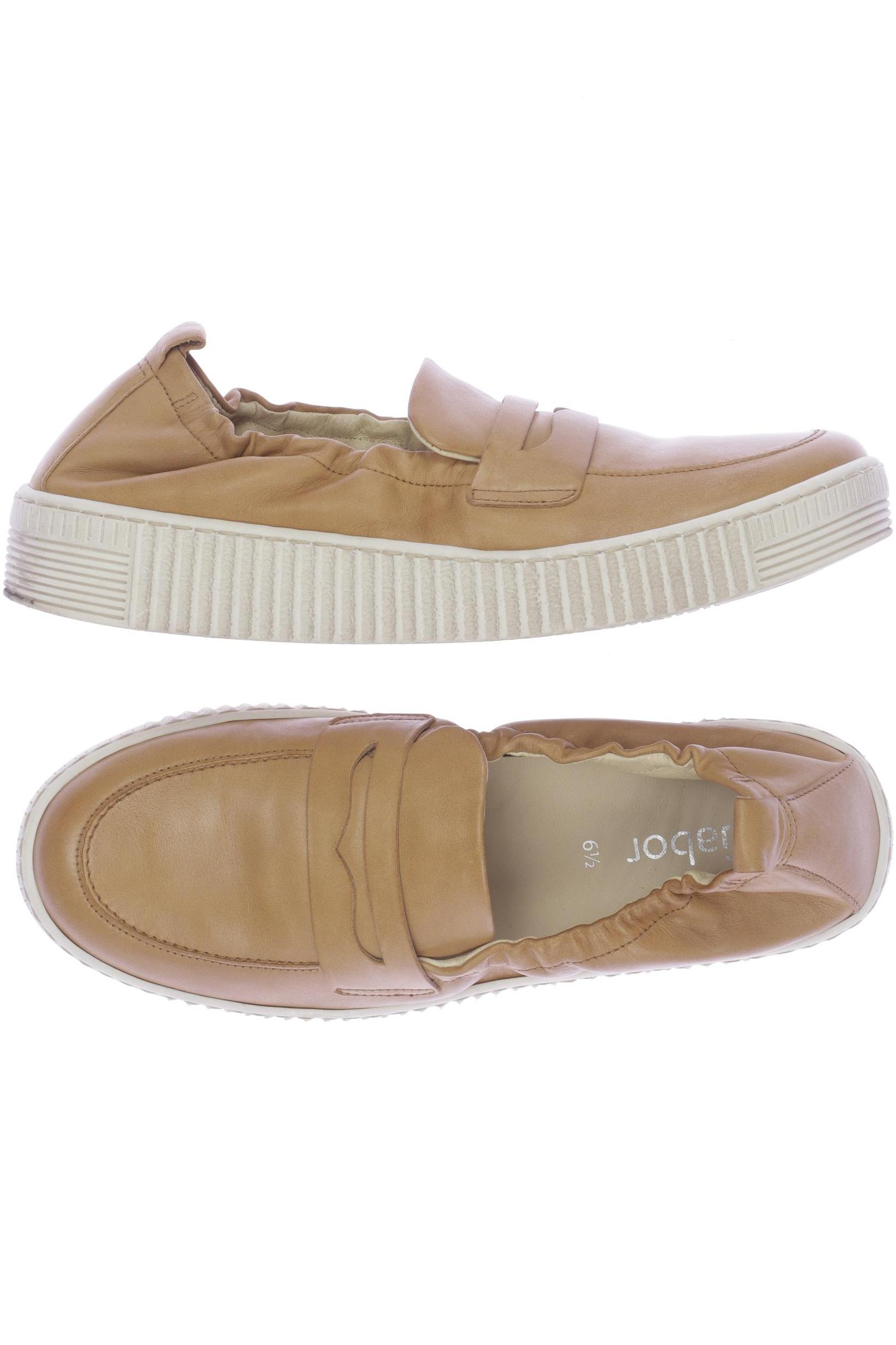 

Gabor Damen Halbschuh, beige, Gr. 6.5