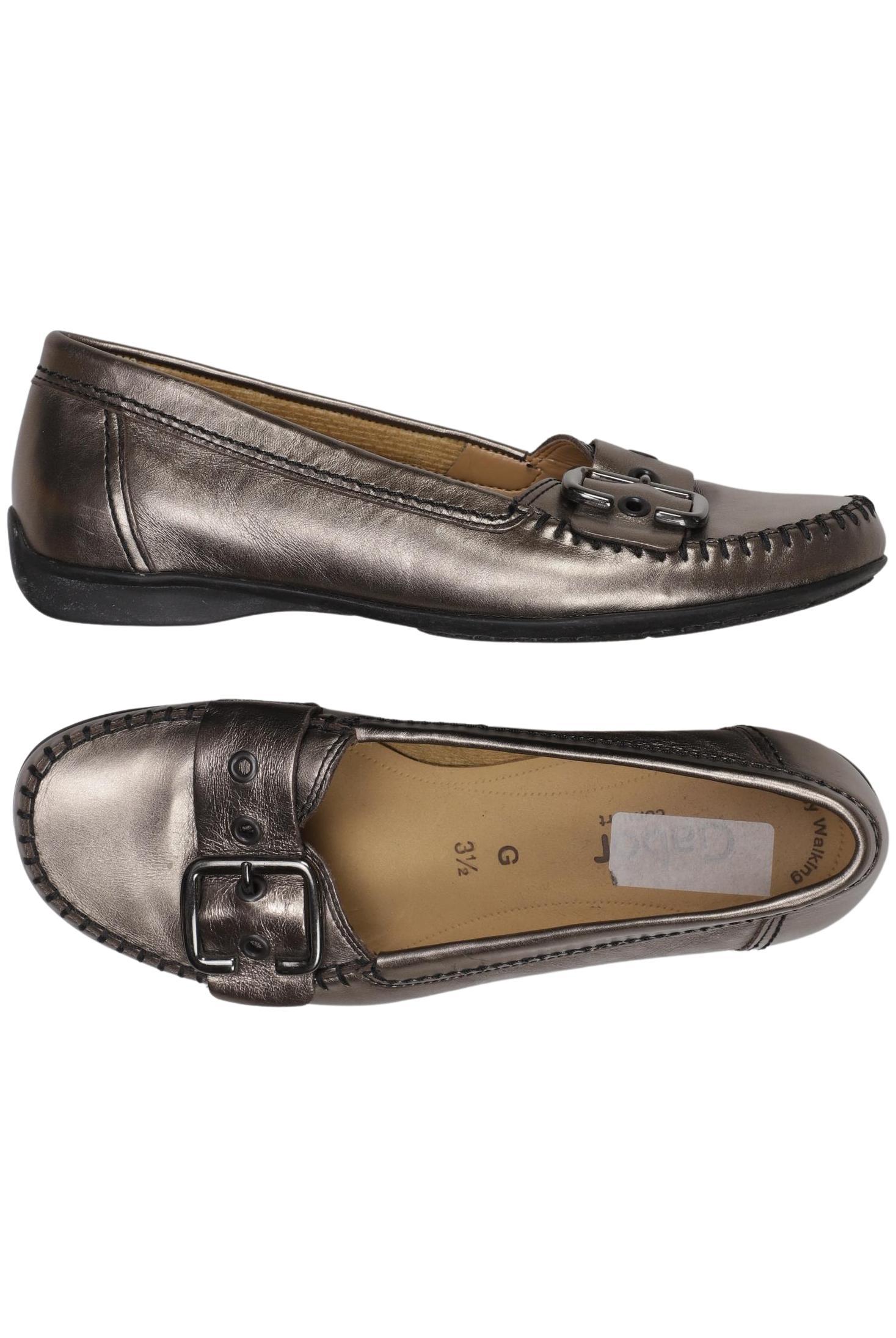 

Gabor Damen Halbschuh, silber, Gr. 3.5