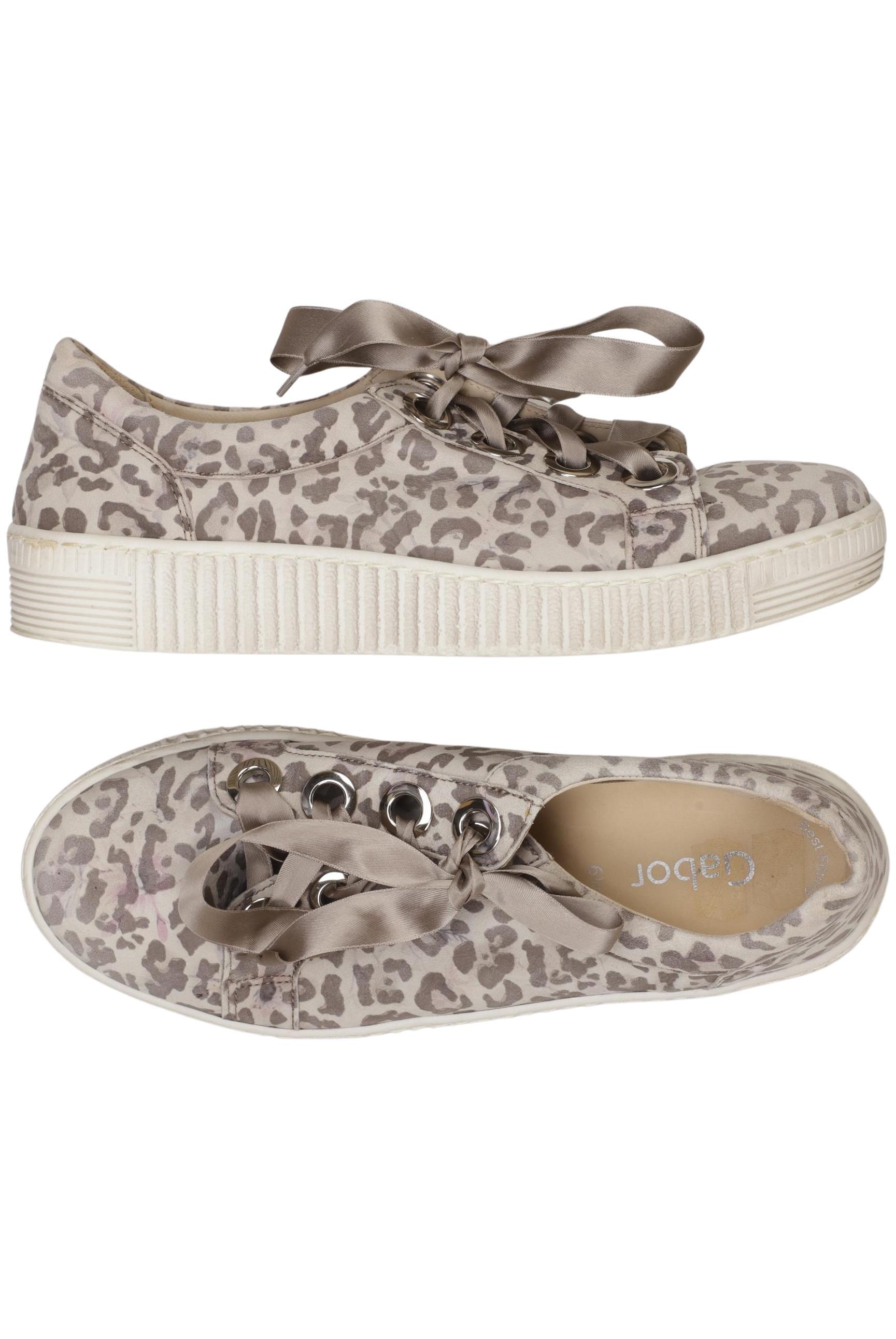 

Gabor Damen Halbschuh, beige, Gr. 6.5