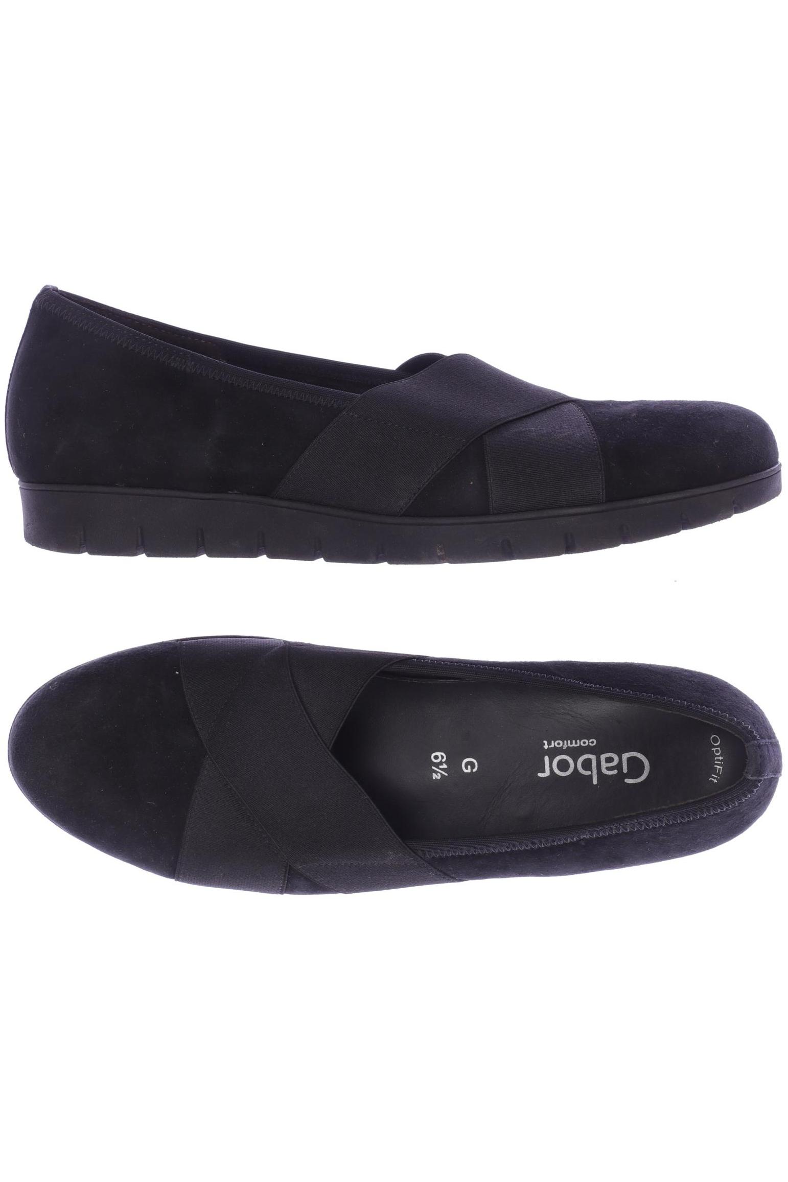 

Gabor Damen Halbschuh, schwarz, Gr. 6.5