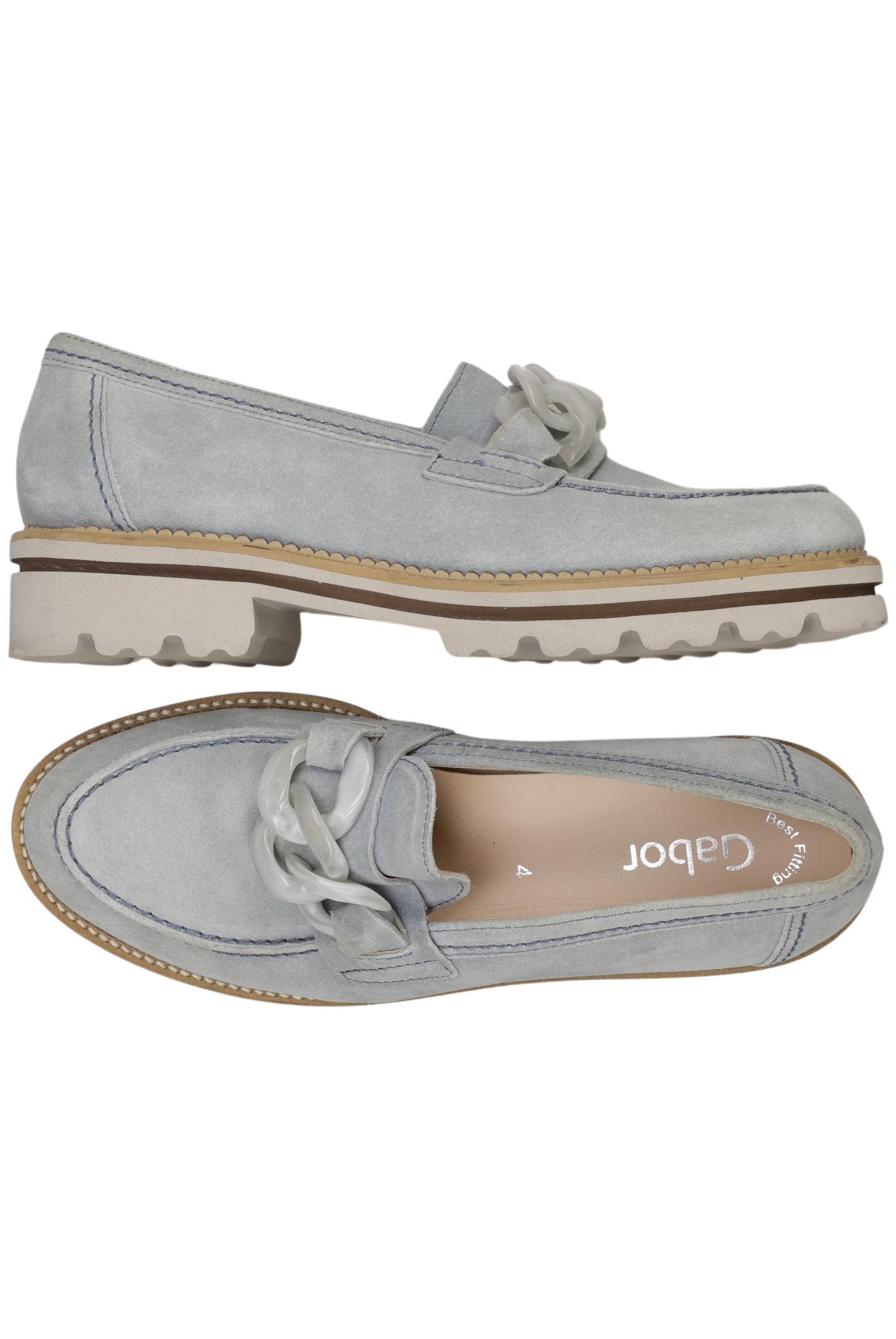 

Gabor Damen Halbschuh, hellblau, Gr. 4