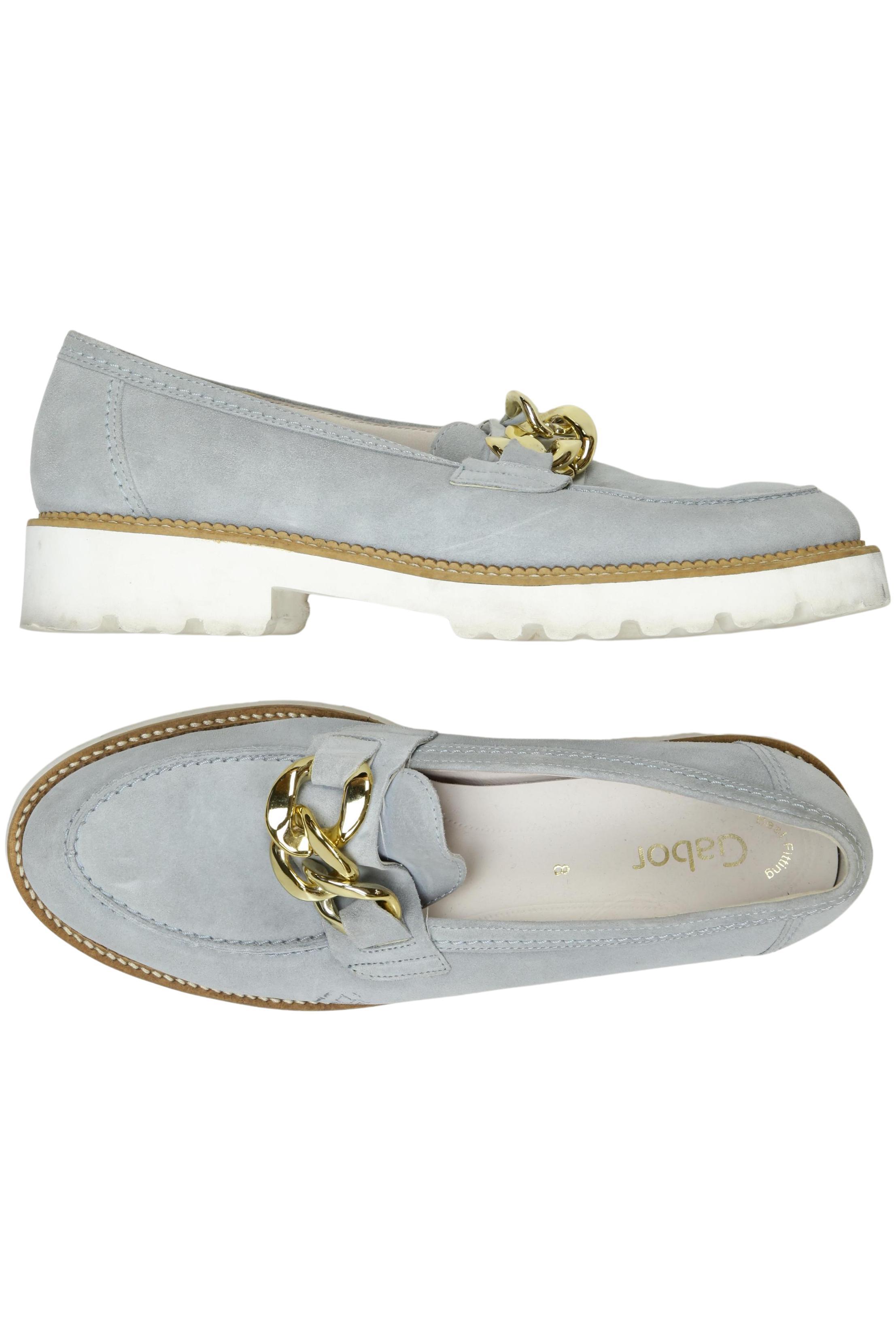 

Gabor Damen Halbschuh, hellblau, Gr. 8