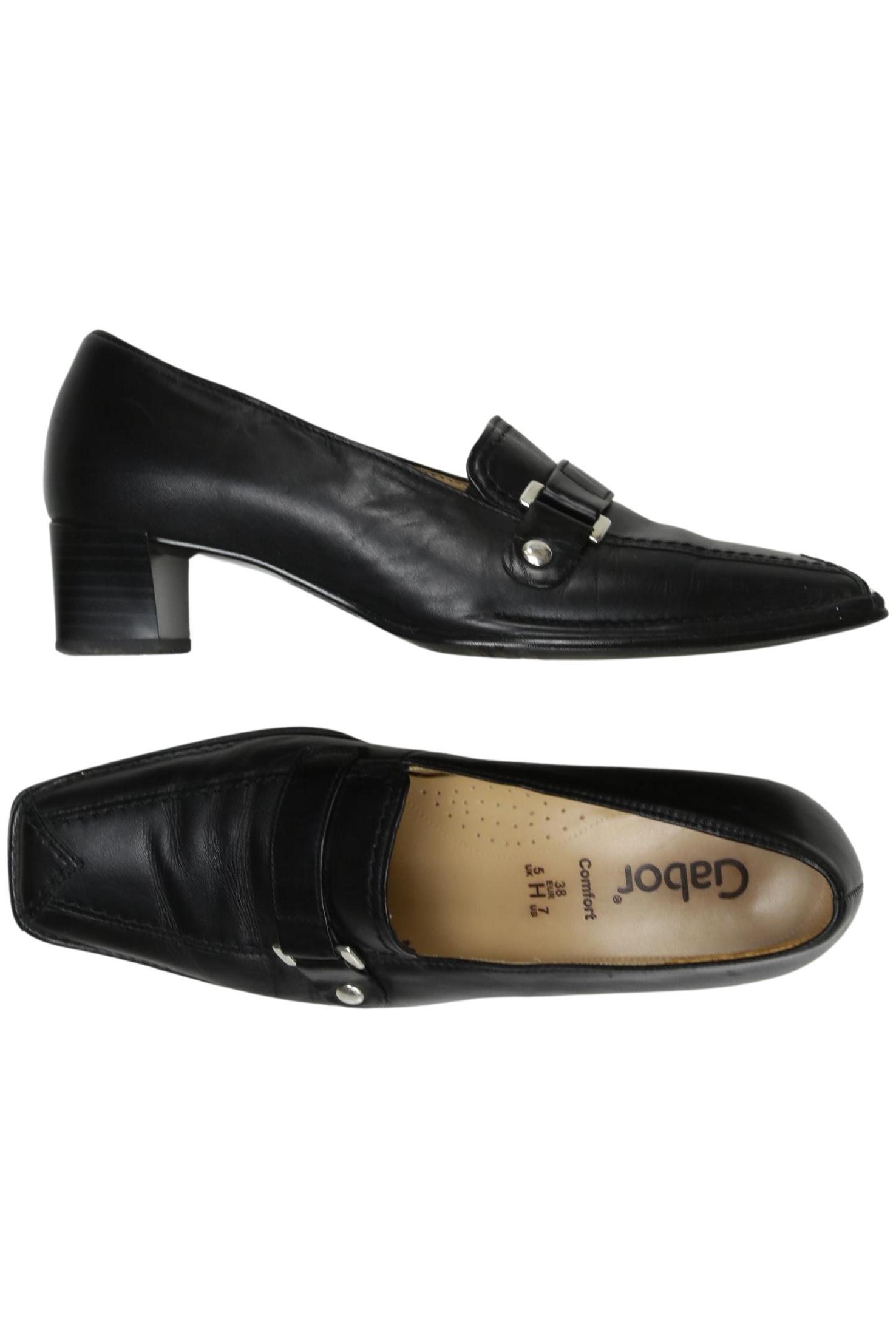 

Gabor Damen Halbschuh, schwarz, Gr. 38
