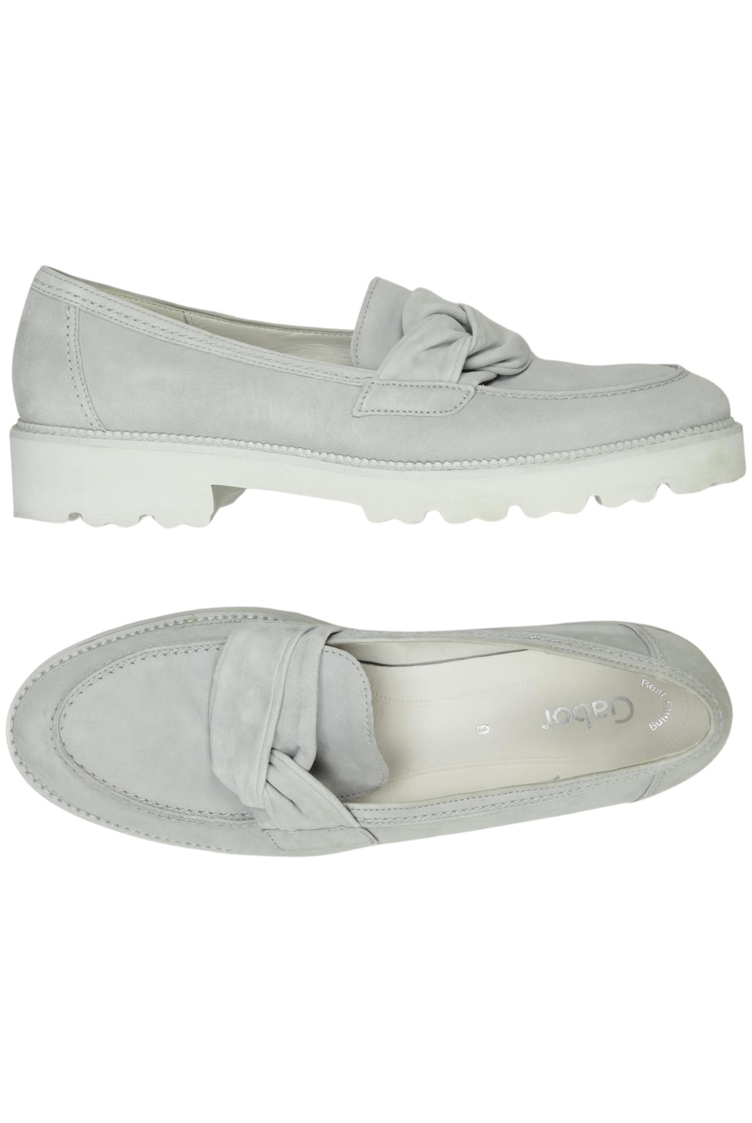 

Gabor Damen Halbschuh, grau, Gr. 9