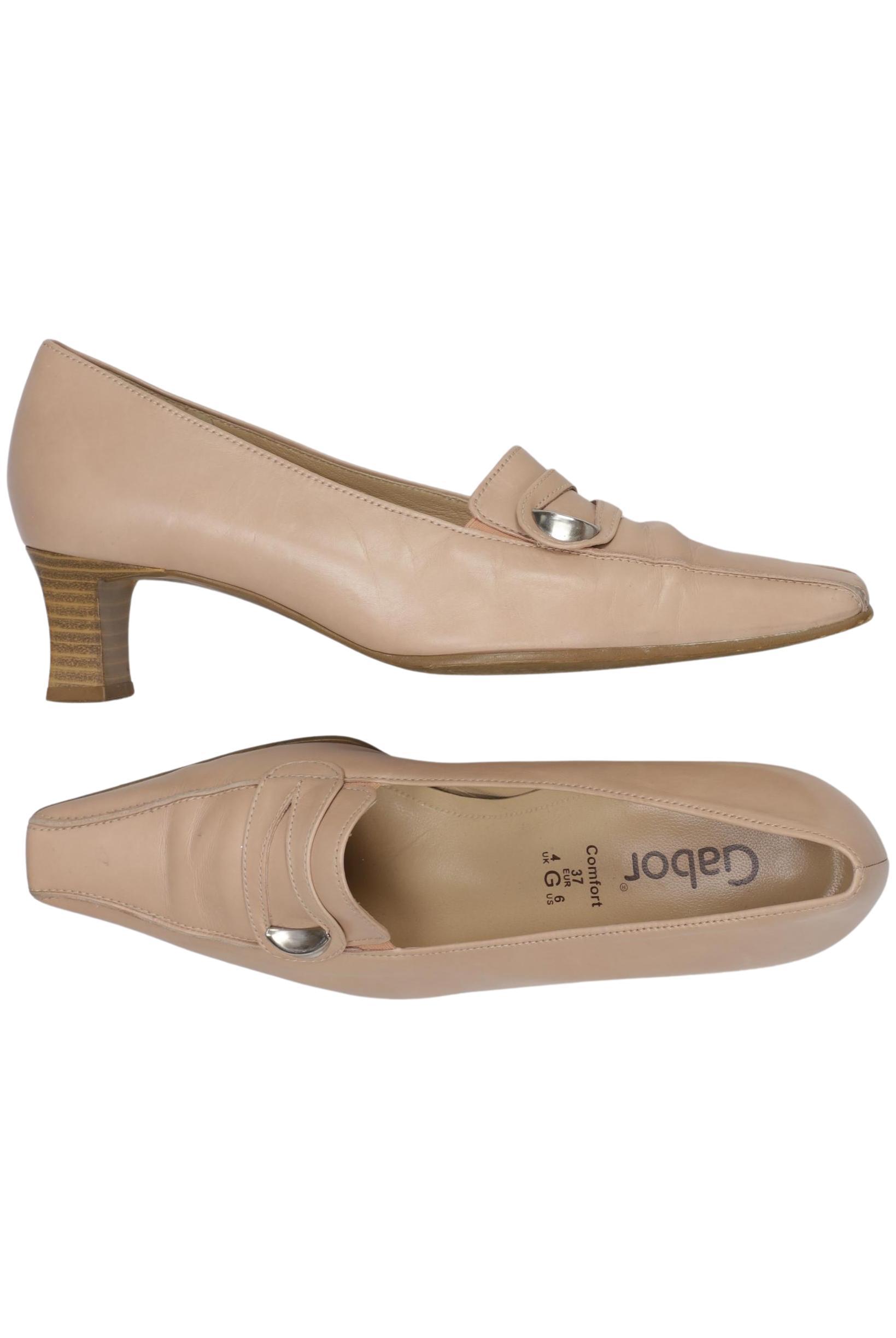 

Gabor Damen Halbschuh, beige, Gr. 4