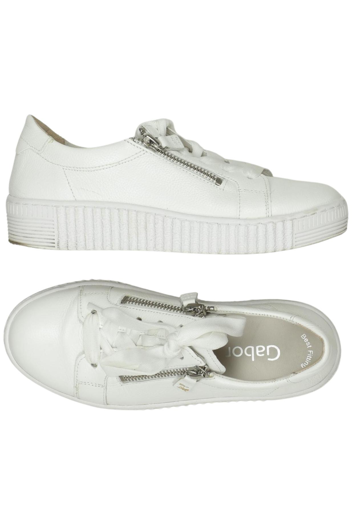 

Gabor Damen Halbschuh, weiß, Gr. 2.5