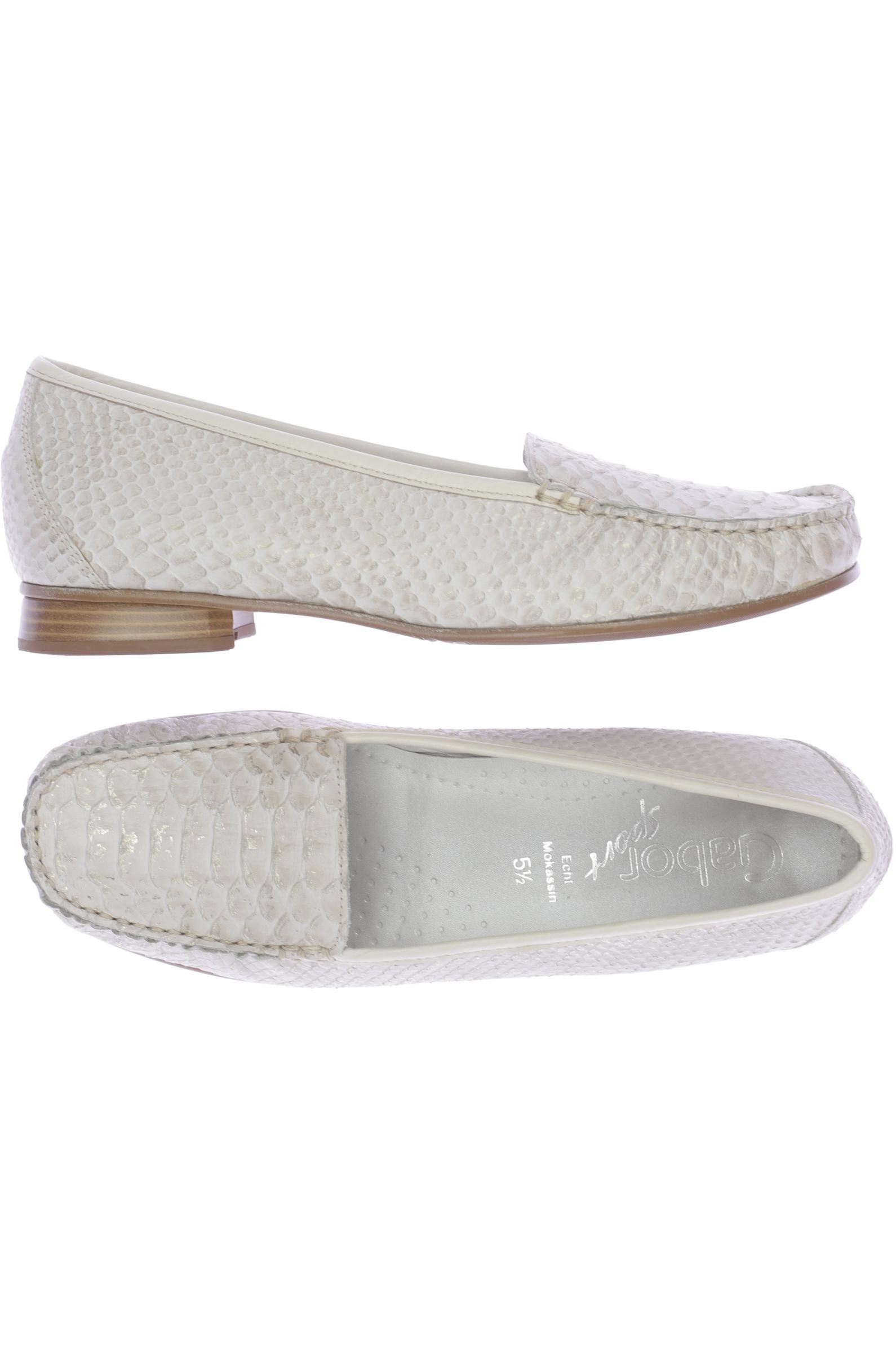 

Gabor Damen Halbschuh, beige, Gr. 5.5