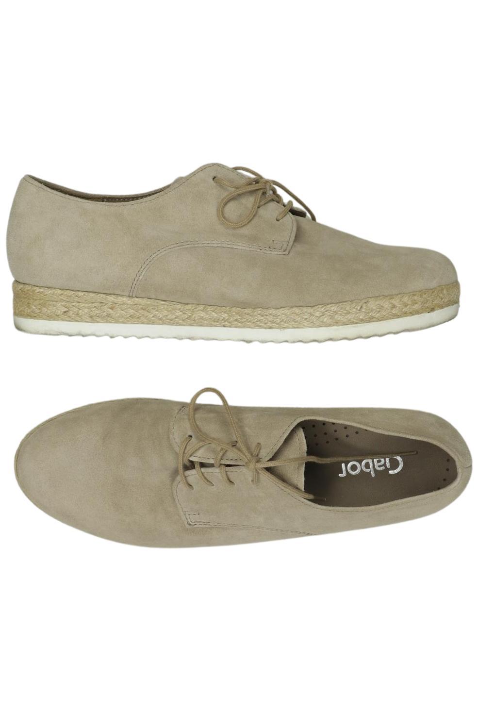 

Gabor Damen Halbschuh, beige, Gr. 5