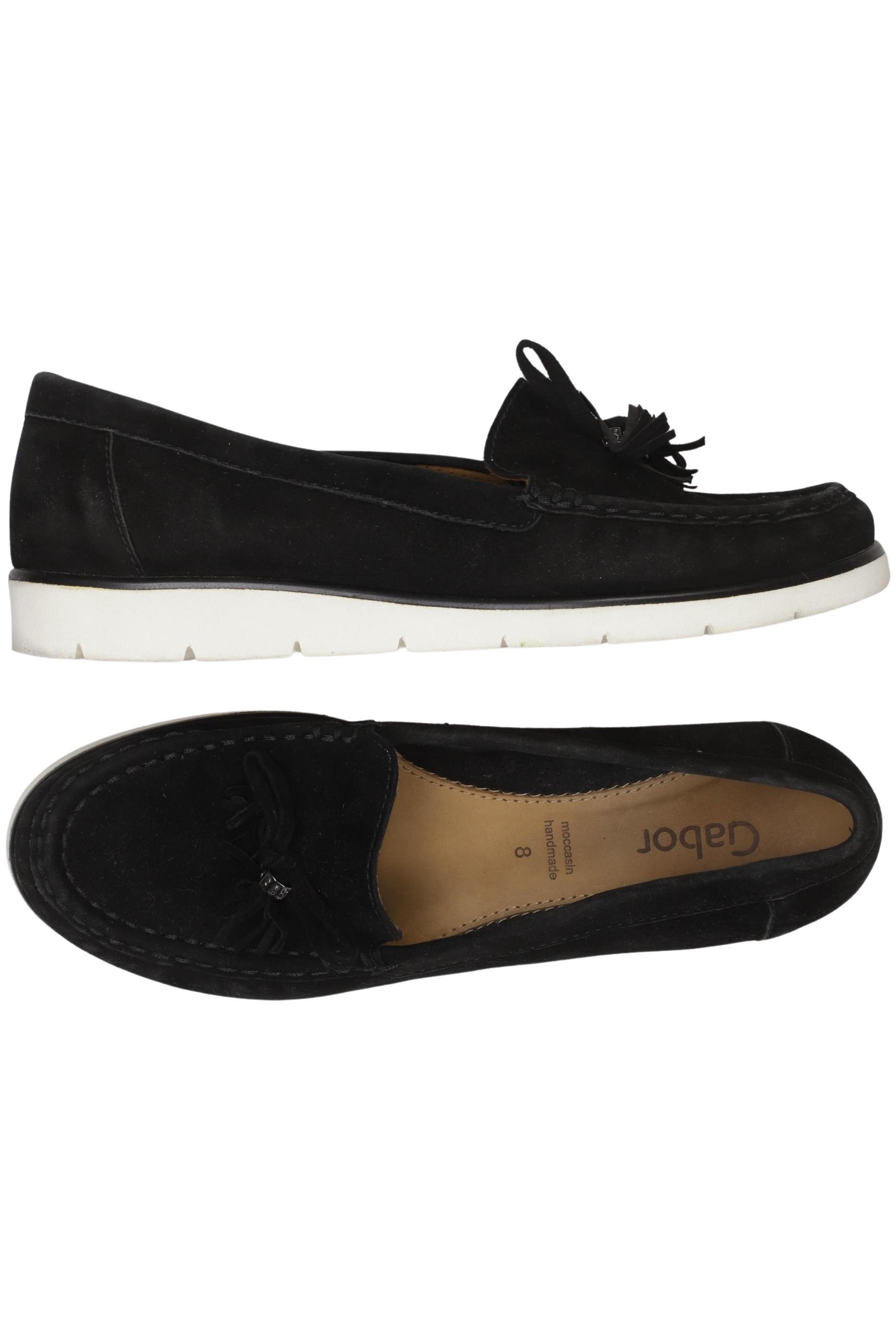 

Gabor Damen Halbschuh, schwarz, Gr. 8