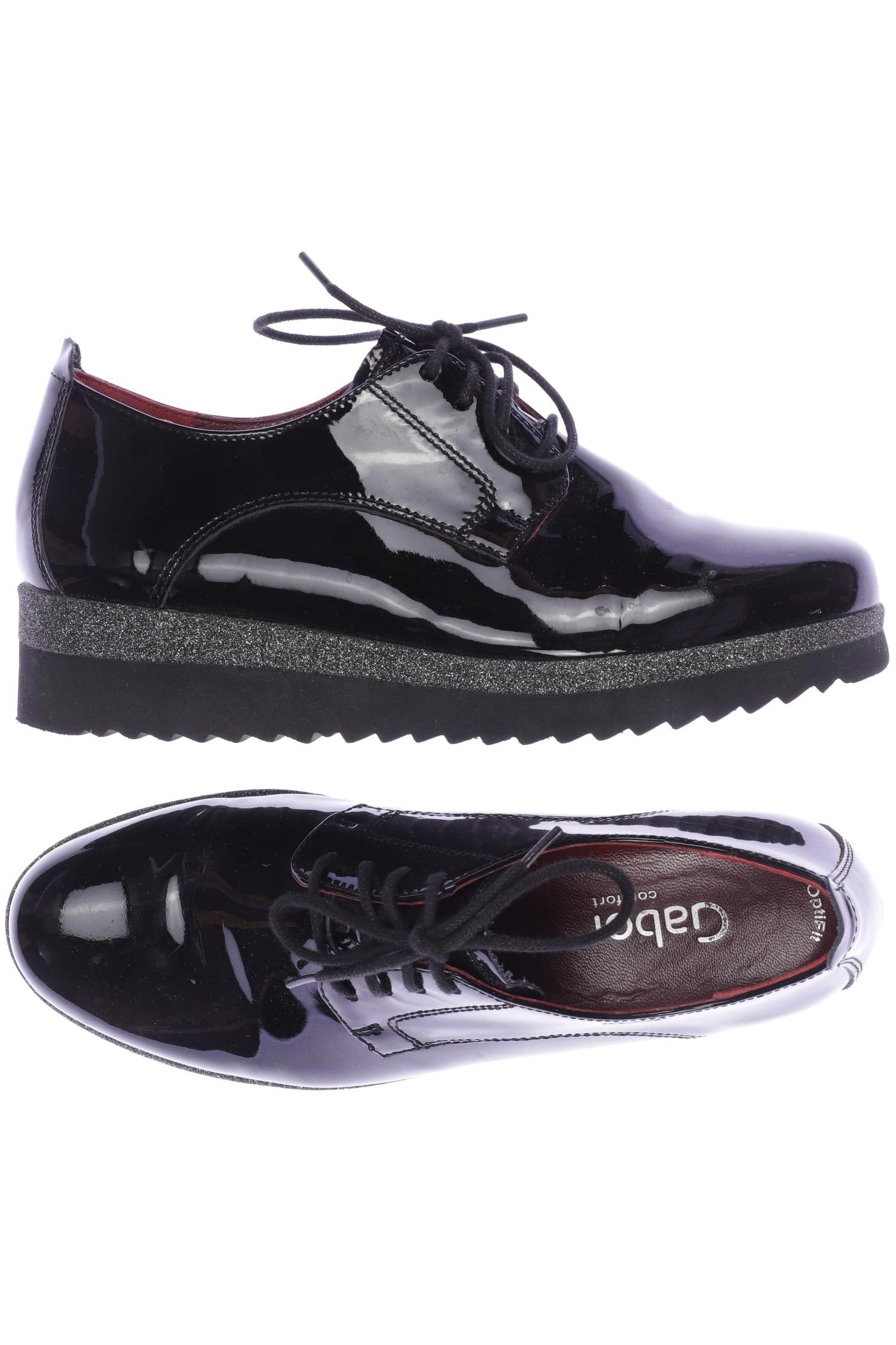 

Gabor Damen Halbschuh, schwarz, Gr. 3.5