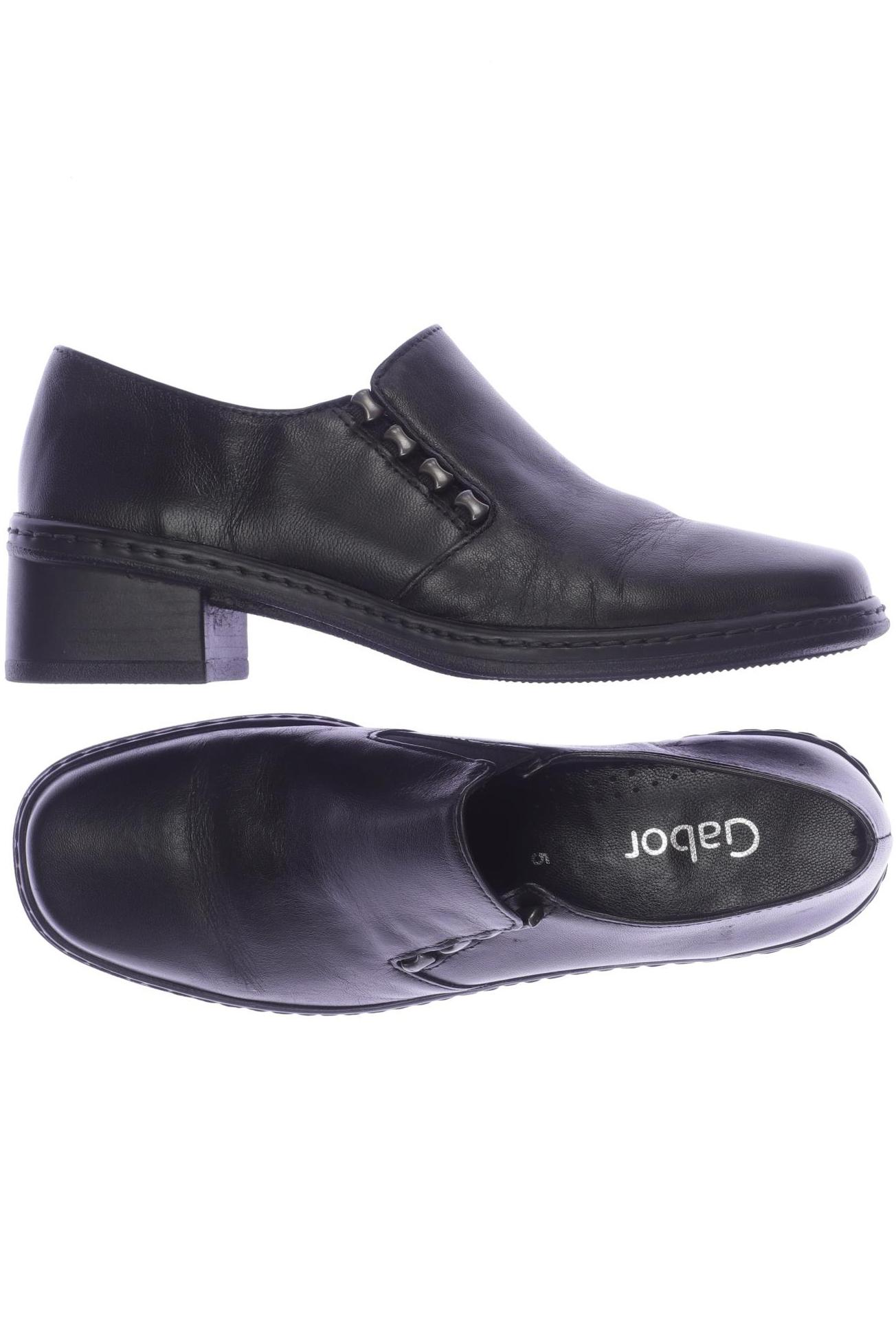 

Gabor Damen Halbschuh, schwarz, Gr. 5