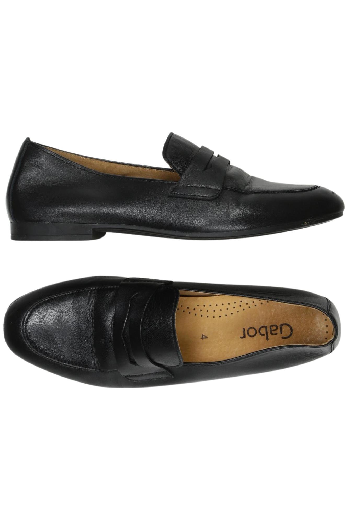 

Gabor Damen Halbschuh, schwarz, Gr. 4