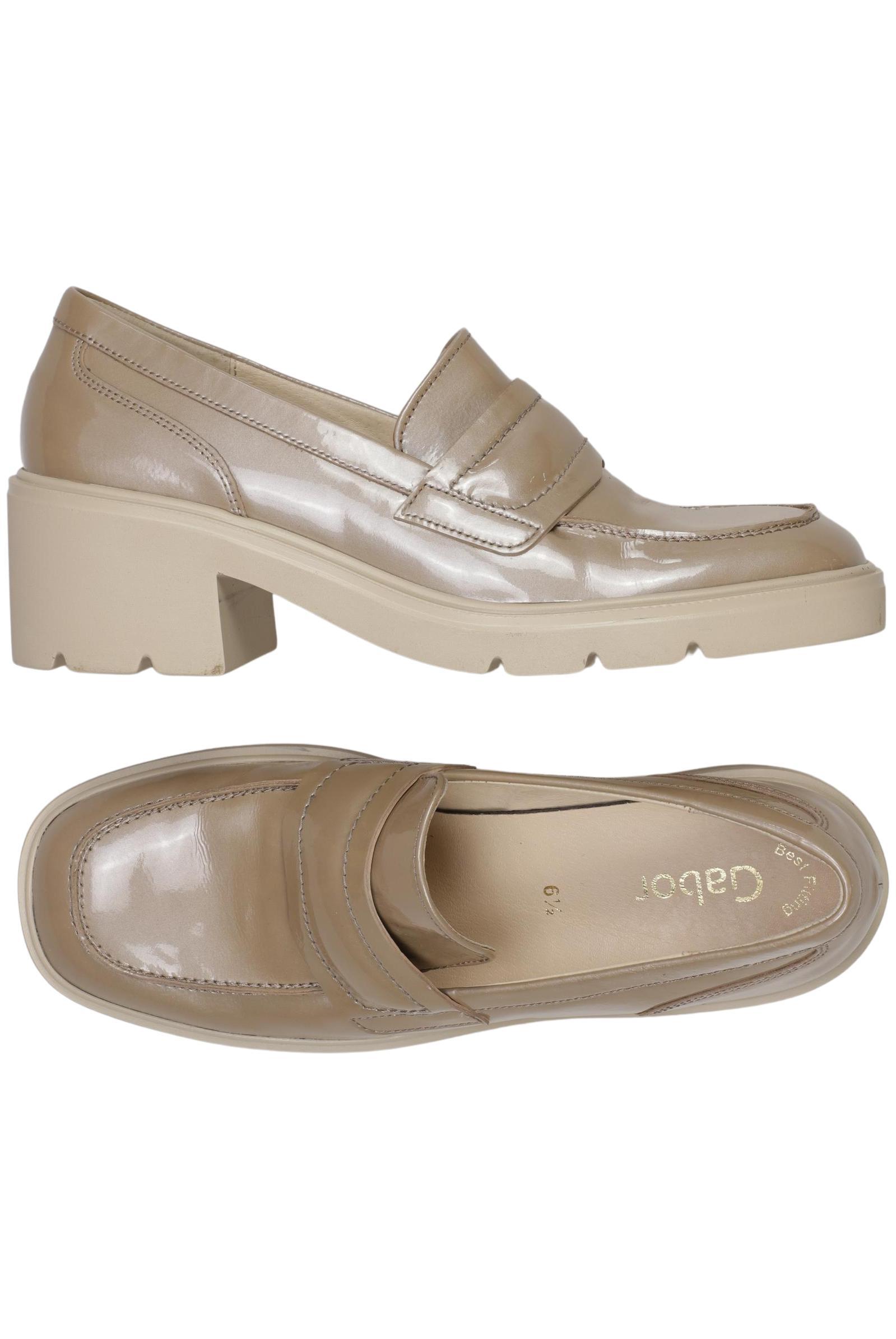 

Gabor Damen Halbschuh, beige, Gr. 6.5