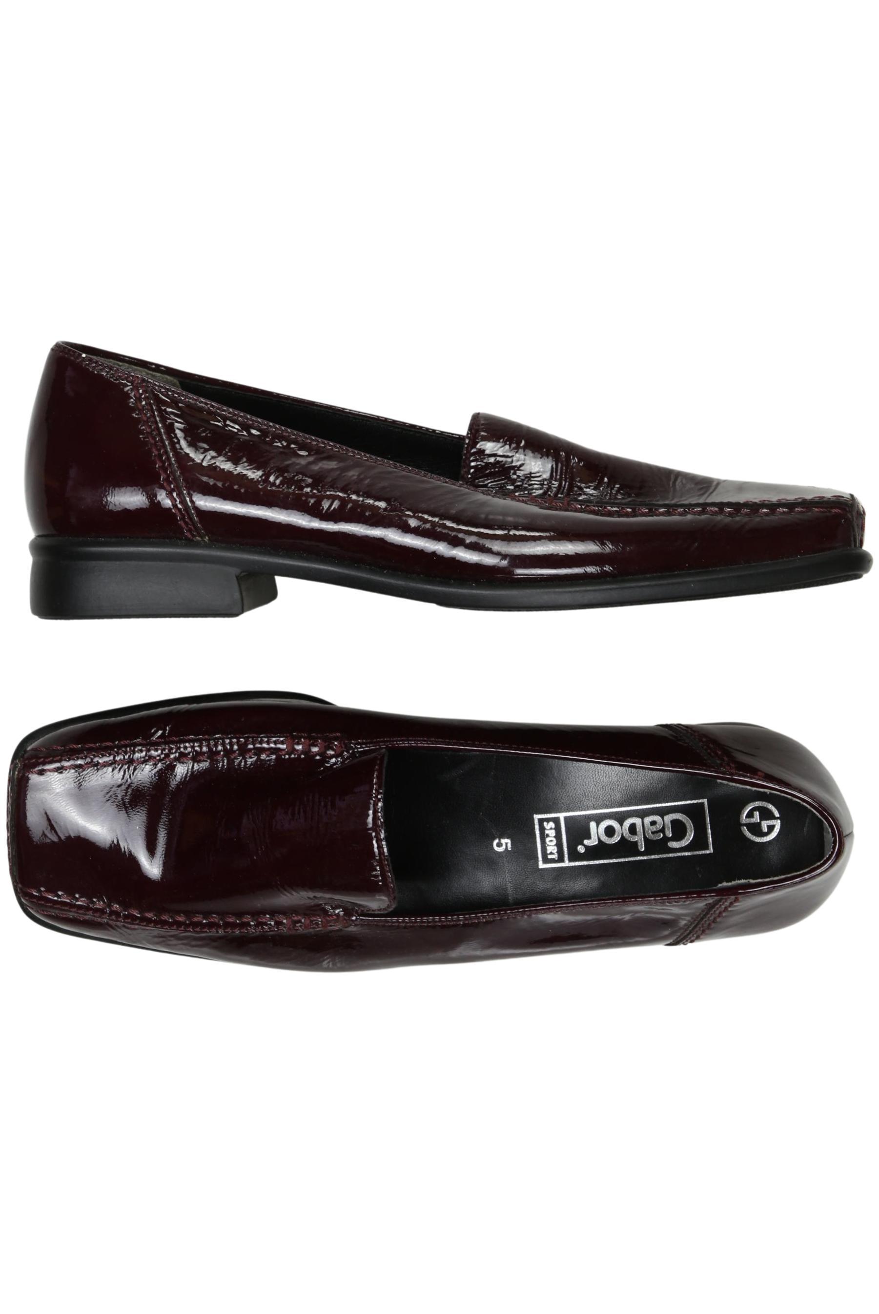 

Gabor Damen Halbschuh, bordeaux, Gr. 5