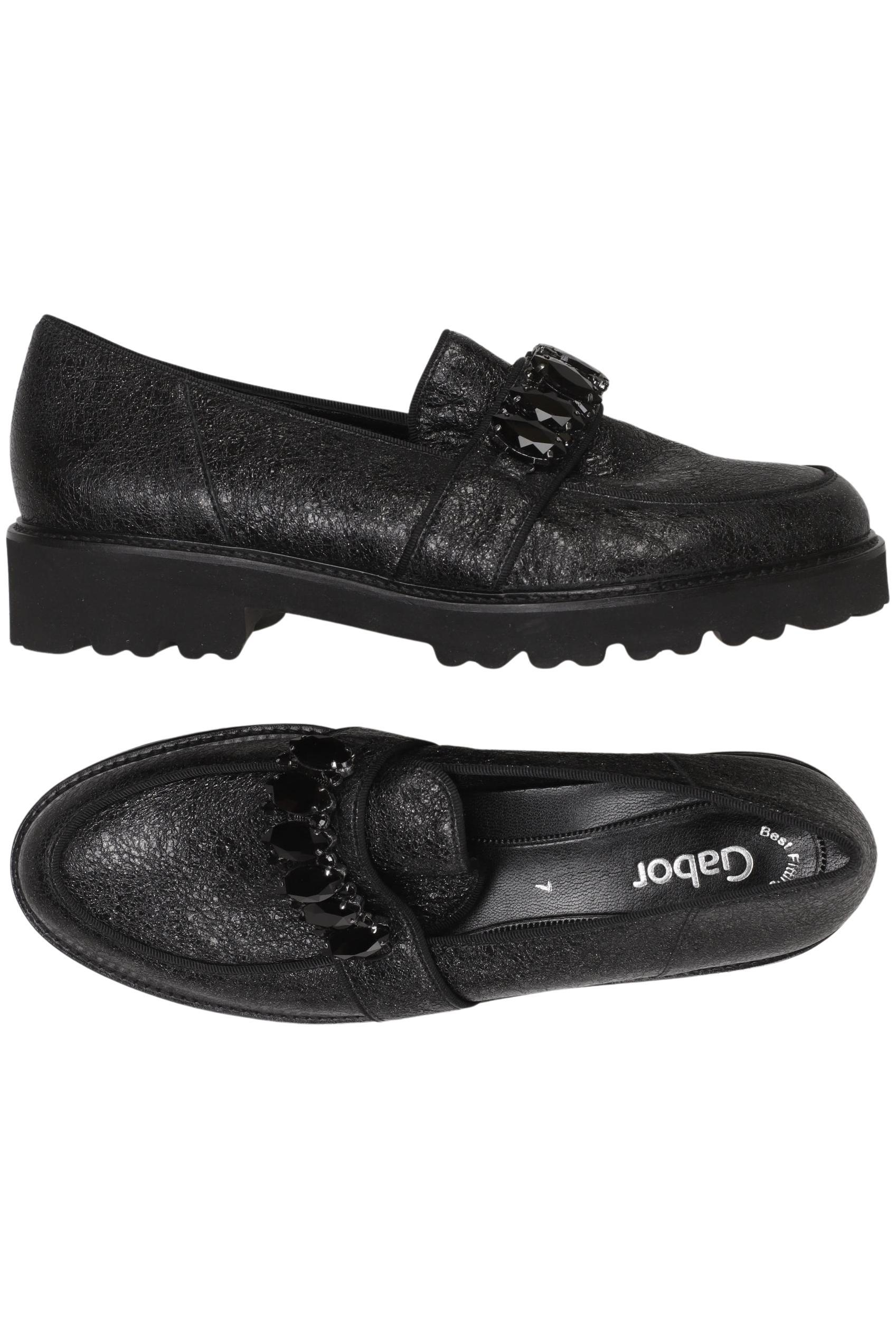 

Gabor Damen Halbschuh, schwarz, Gr. 7