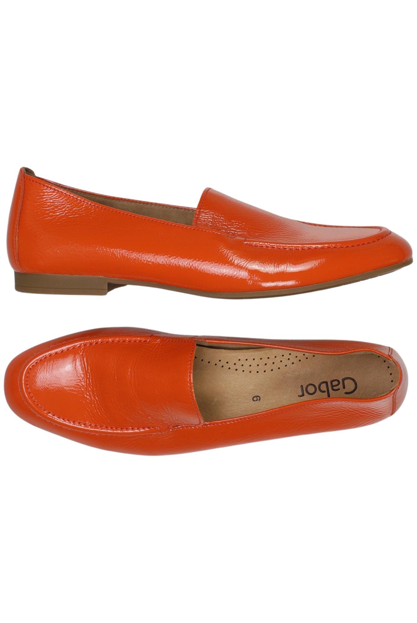 

Gabor Damen Halbschuh, orange, Gr. 6