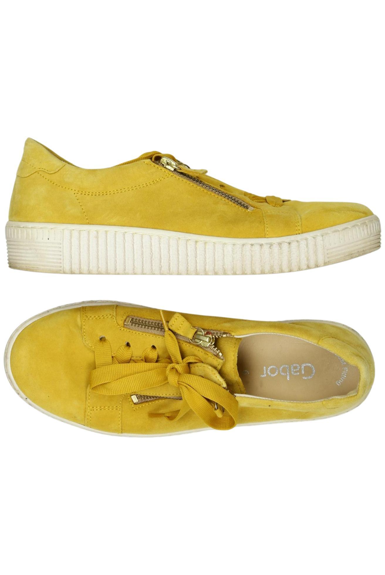 

Gabor Damen Halbschuh, gelb, Gr. 6