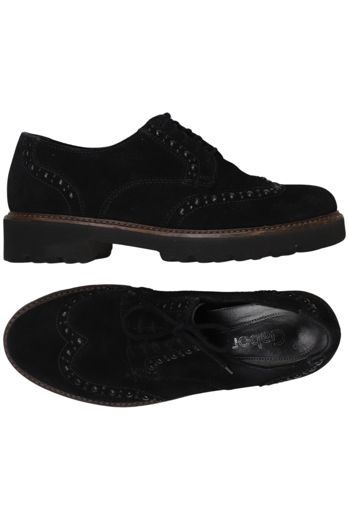 

Gabor Damen Halbschuh, schwarz, Gr. 3