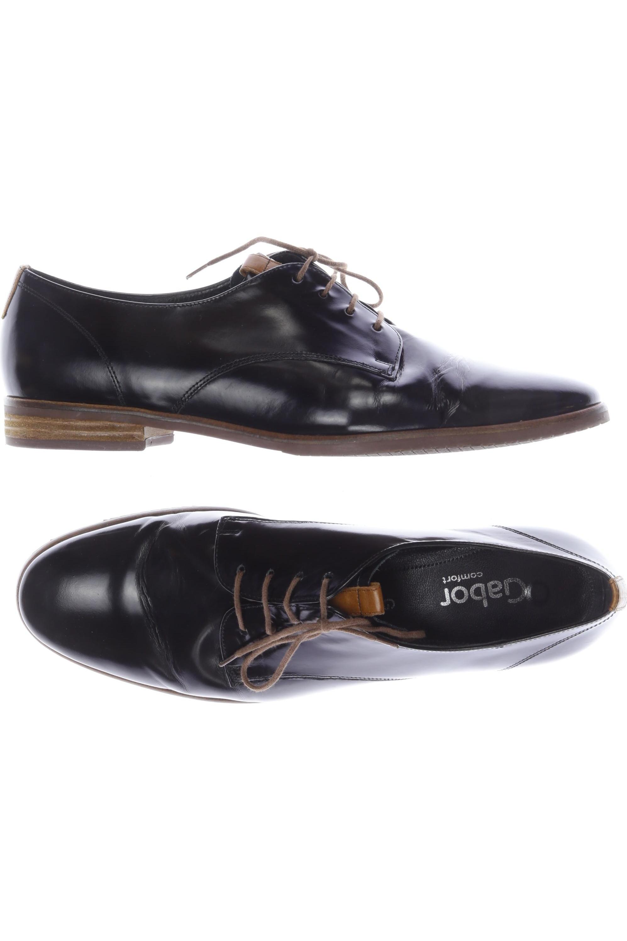 

Gabor Damen Halbschuh, schwarz, Gr. 6.5