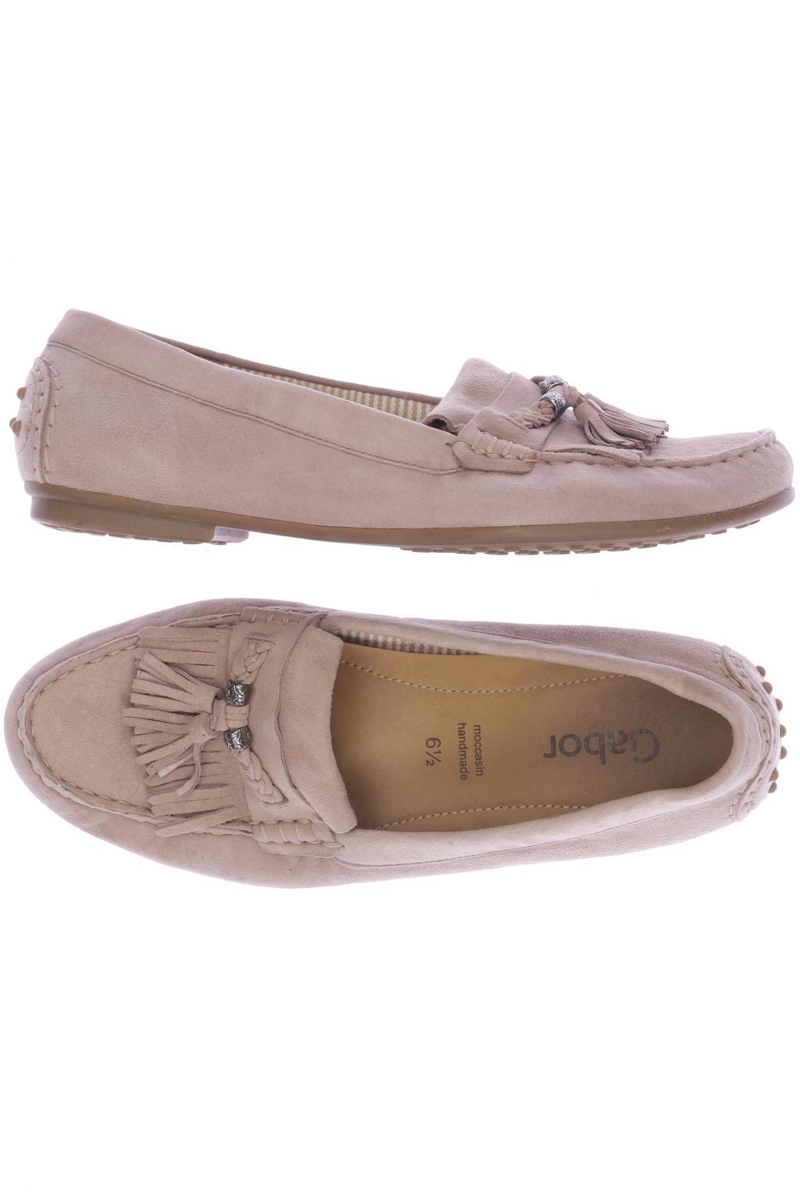

Gabor Damen Halbschuh, beige, Gr. 6.5