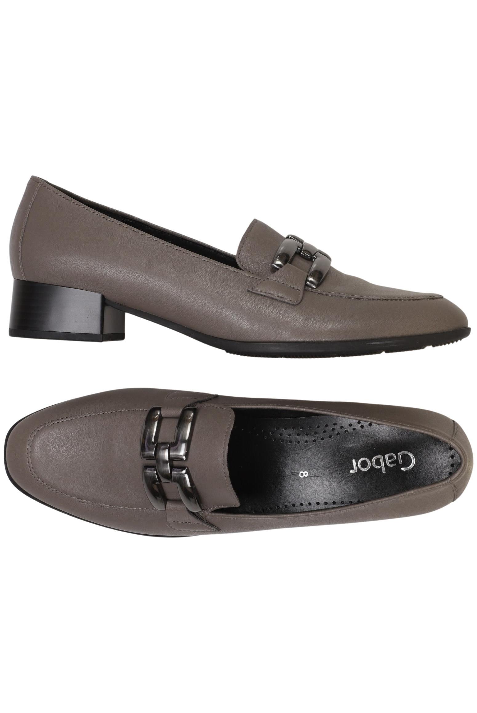 

Gabor Damen Halbschuh, grau, Gr. 8