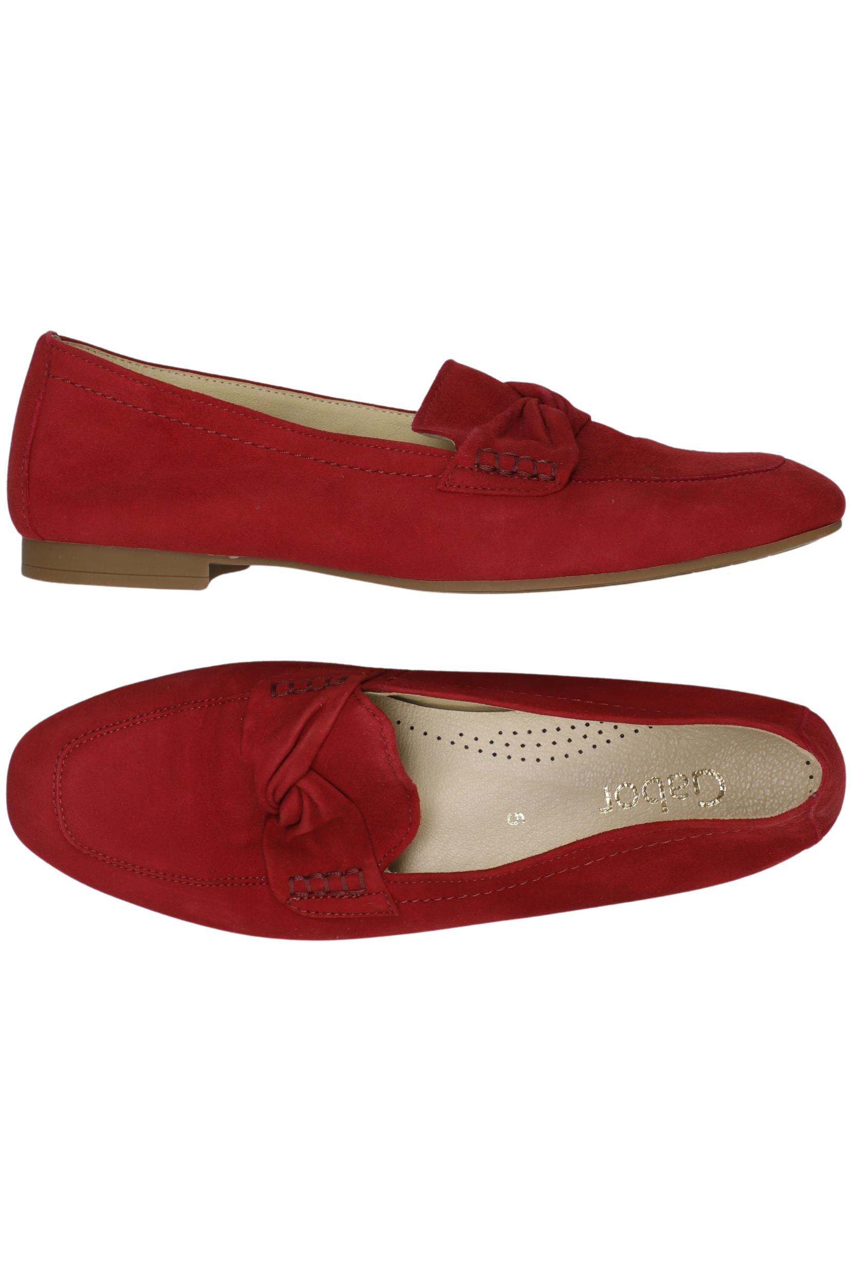 

Gabor Damen Halbschuh, rot, Gr. 5