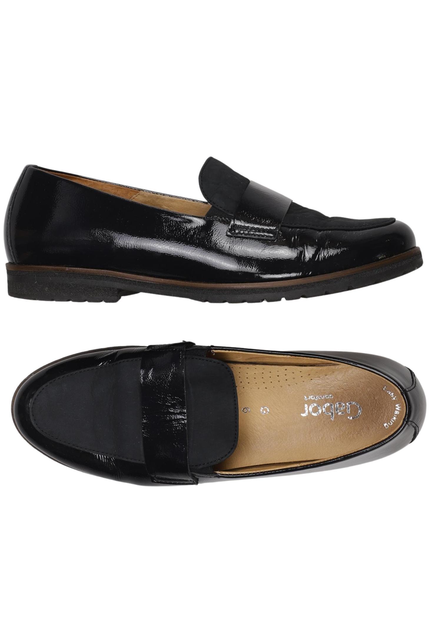 

Gabor Damen Halbschuh, schwarz, Gr. 6