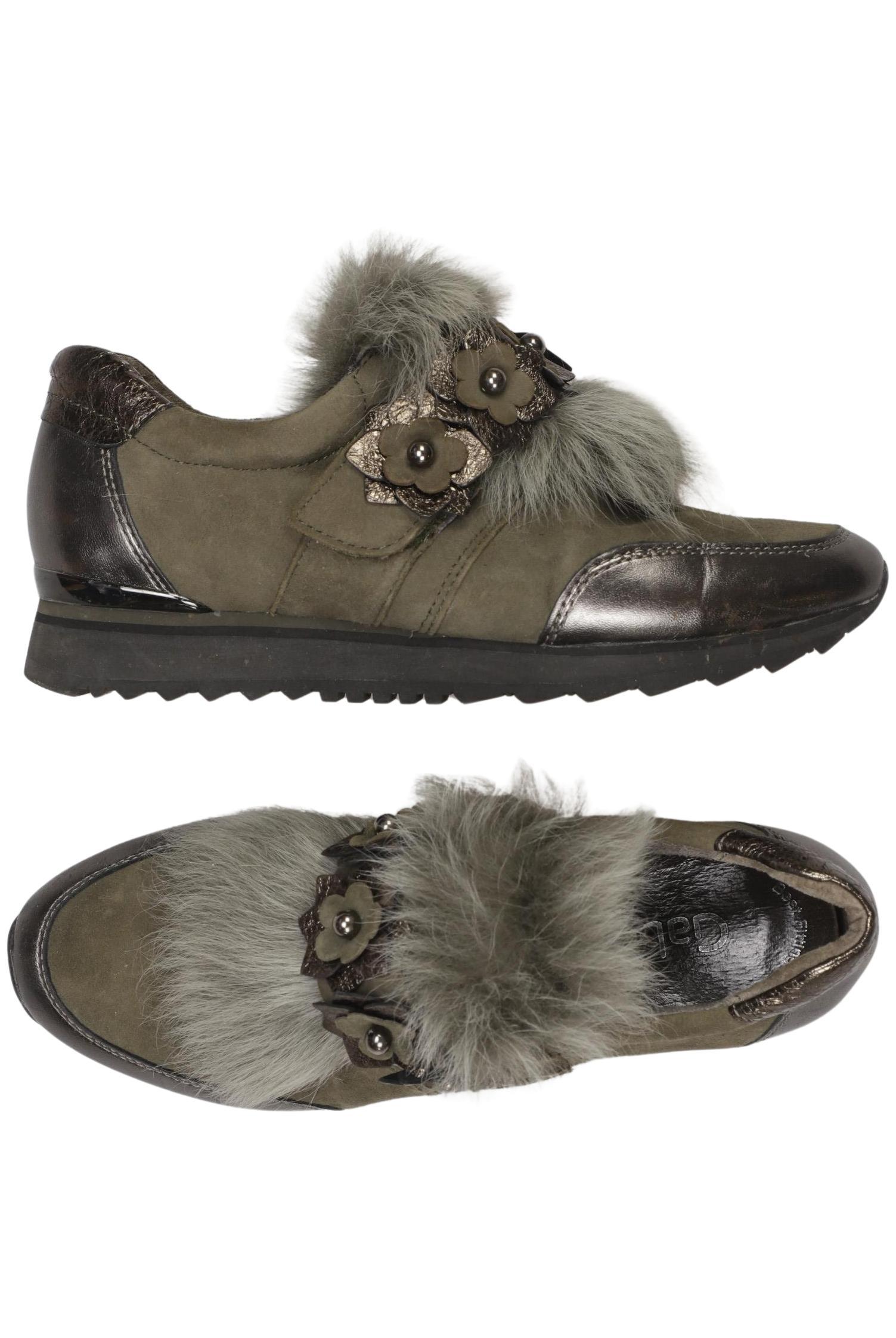 

Gabor Damen Halbschuh, grün, Gr. 3.5