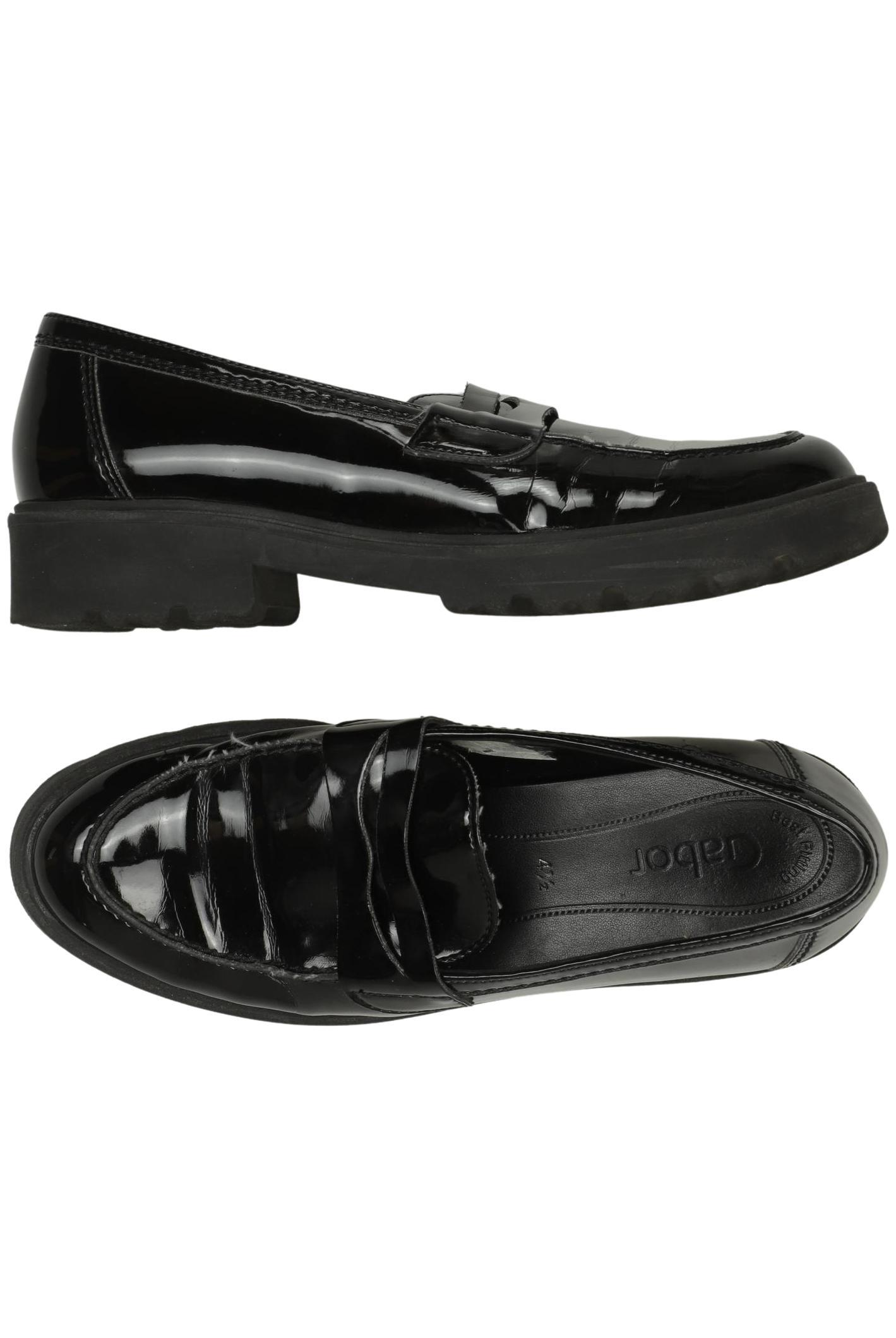 

Gabor Damen Halbschuh, schwarz, Gr. 4.5