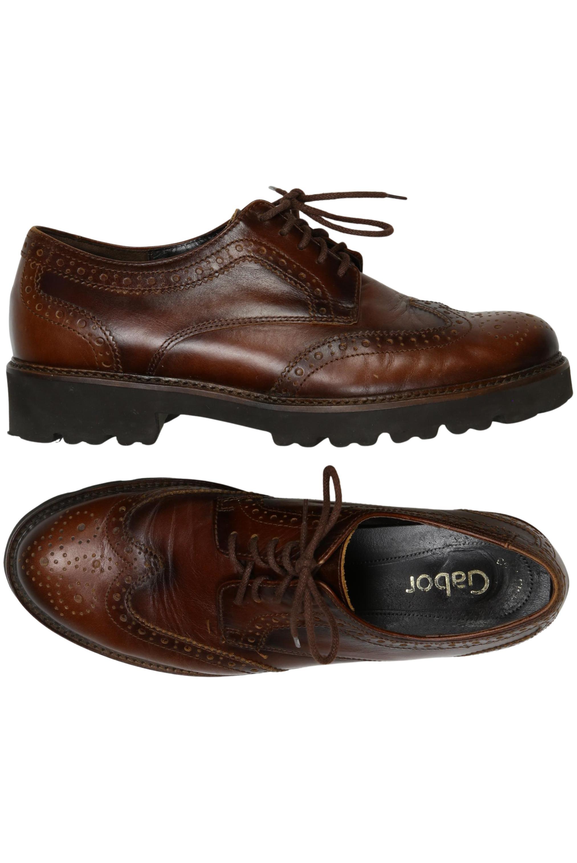 

Gabor Damen Halbschuh, braun, Gr. 5